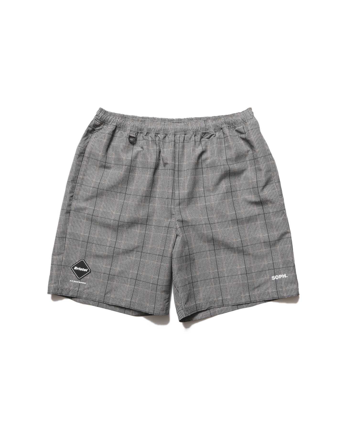 SOPH. | PLAID PRACTICE SHORTS(M GRAY):