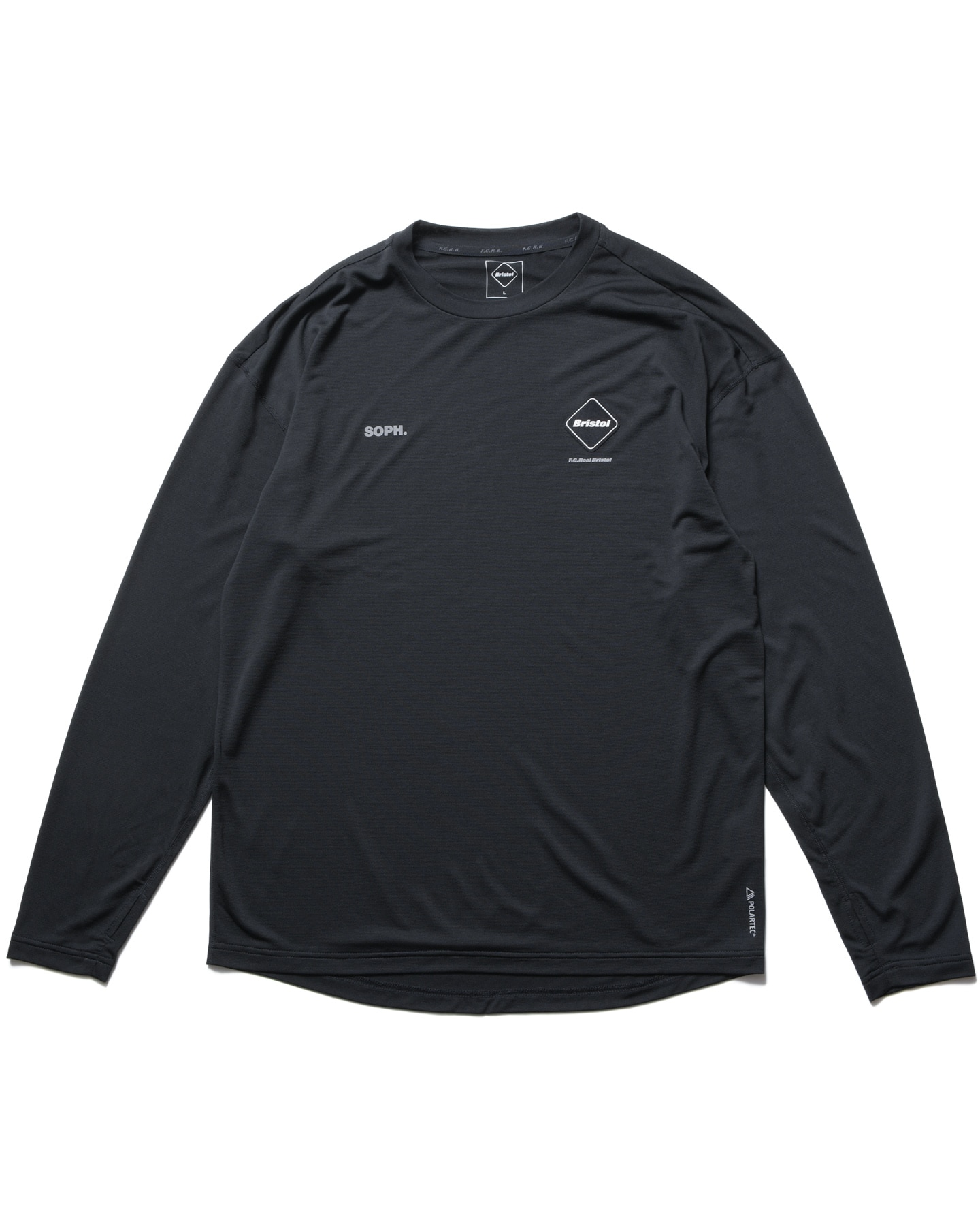 SOPH. | POLARTEC L/S WORKOUT TOP(M BLACK):