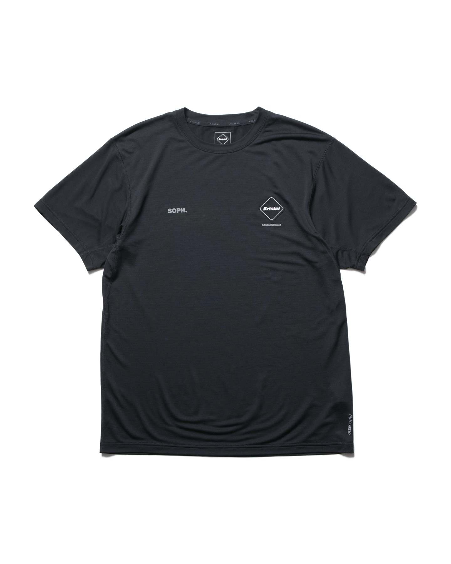 SOPH. | POLARTEC S/S WORKOUT TOP(M BLACK):