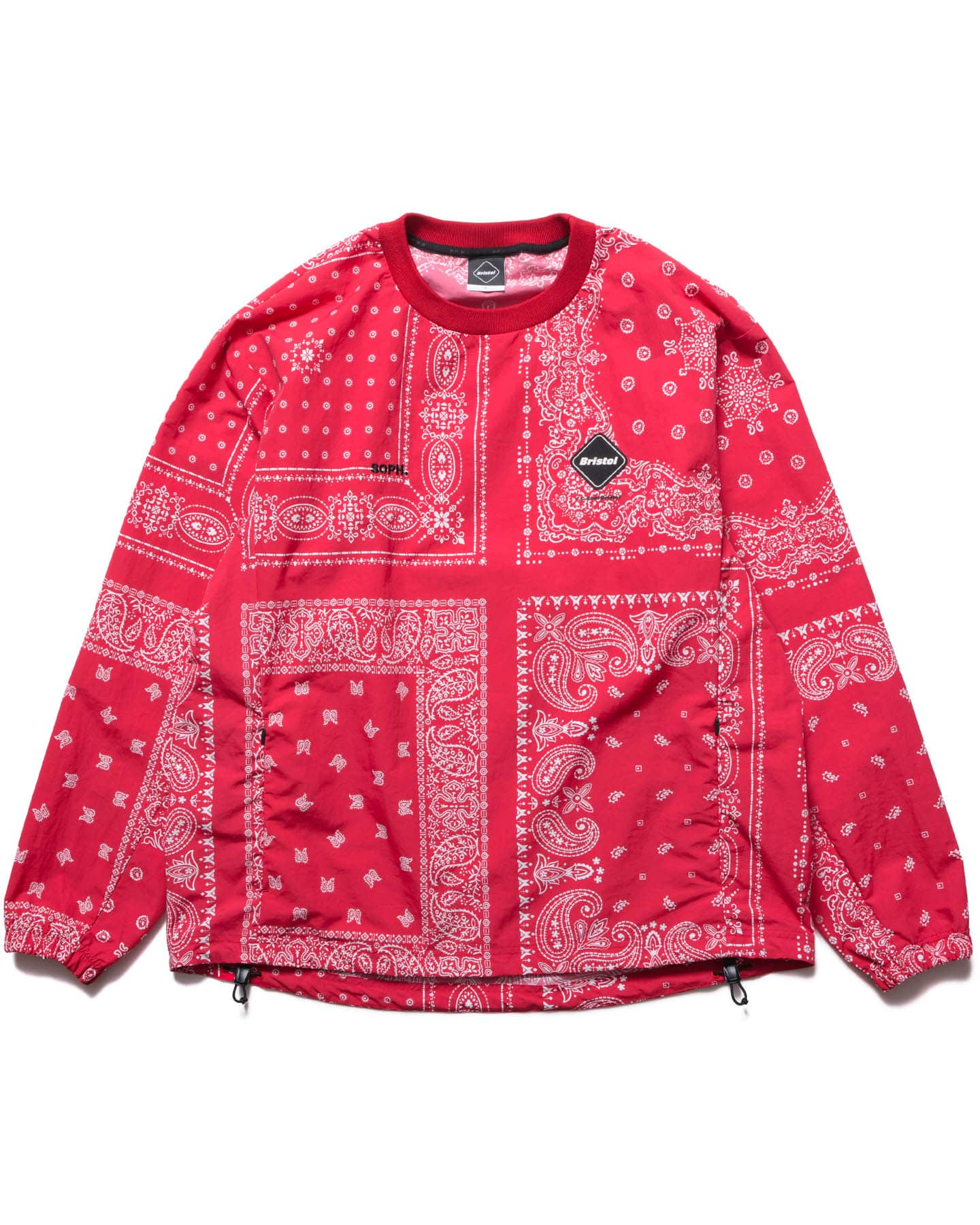 SOPH. | BANDANA NYLON PISTE(M RED):