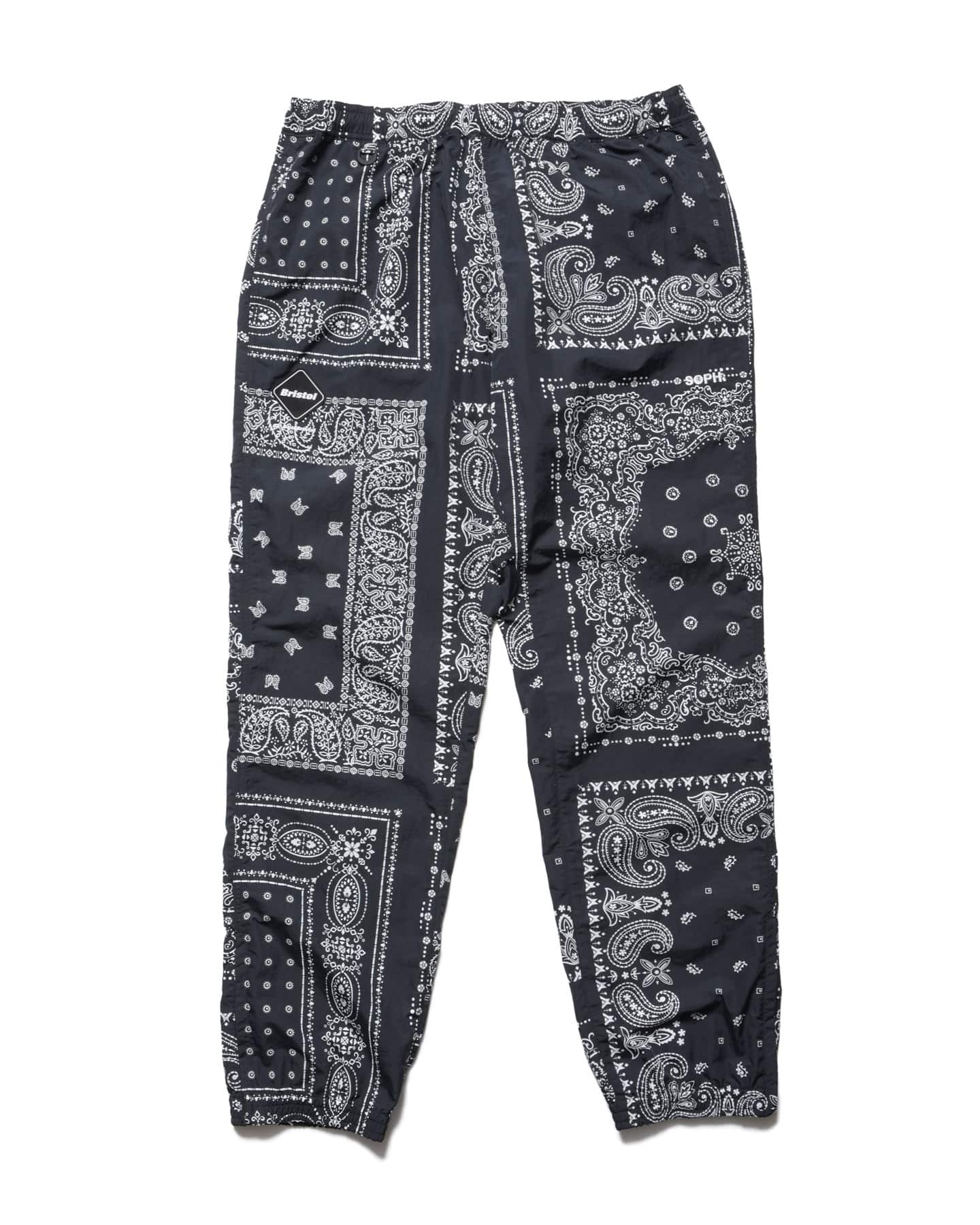 SOPH. | BANDANA NYLON EASY PANTS(M BLACK): SOPH. | BANDANA NYLON EASY PANTS(M BLACK):