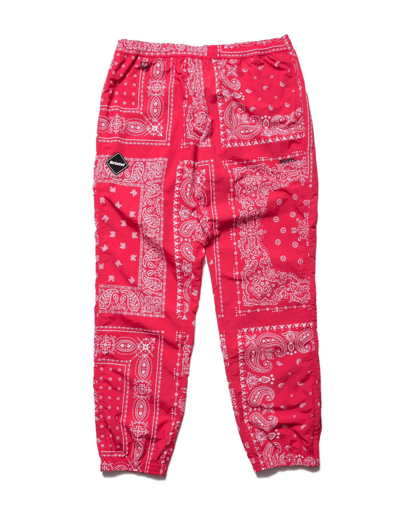 SOPH. | BANDANA NYLON EASY PANTS(XL RED):