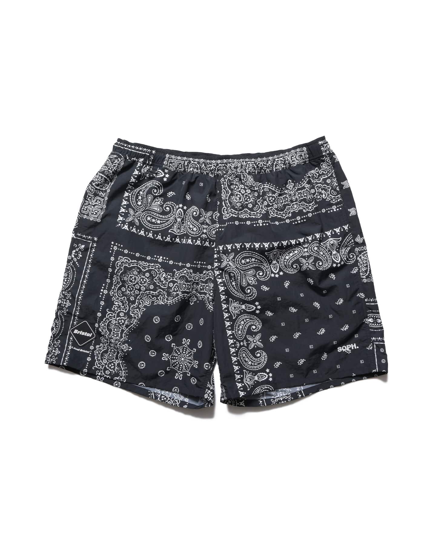 【S】FCRB NYLON EASY SHORTS 23S/S F.C. Real Bristol Men's Supplex Nylon Easy Shorts in Black F.C.