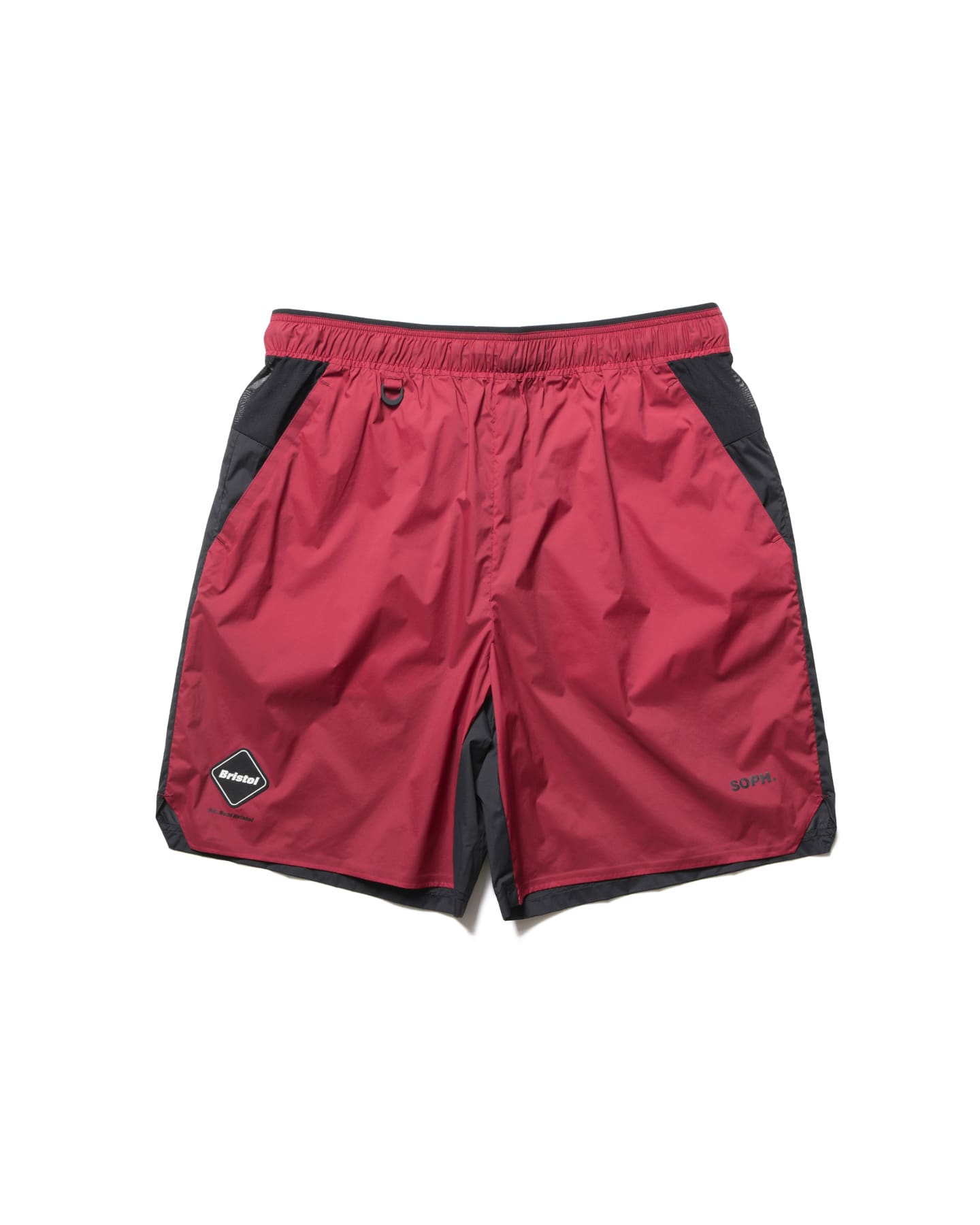 SOPH. | LIGHT WEIGHT BREATHABLE PACKABLE SHORTS(M RED):