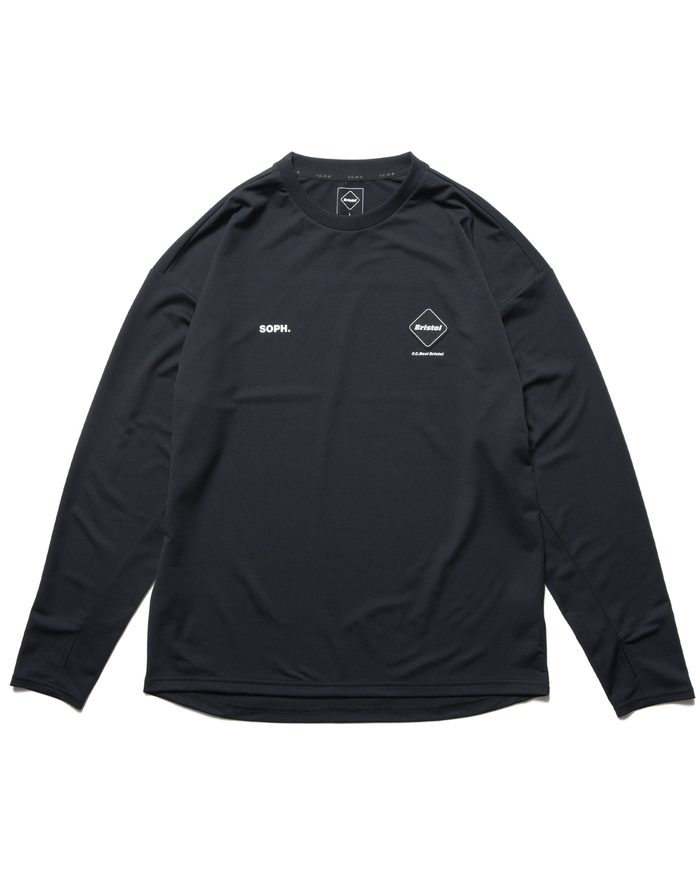 SOPH. | AUTHENTIC L/S TOP(M BLACK):