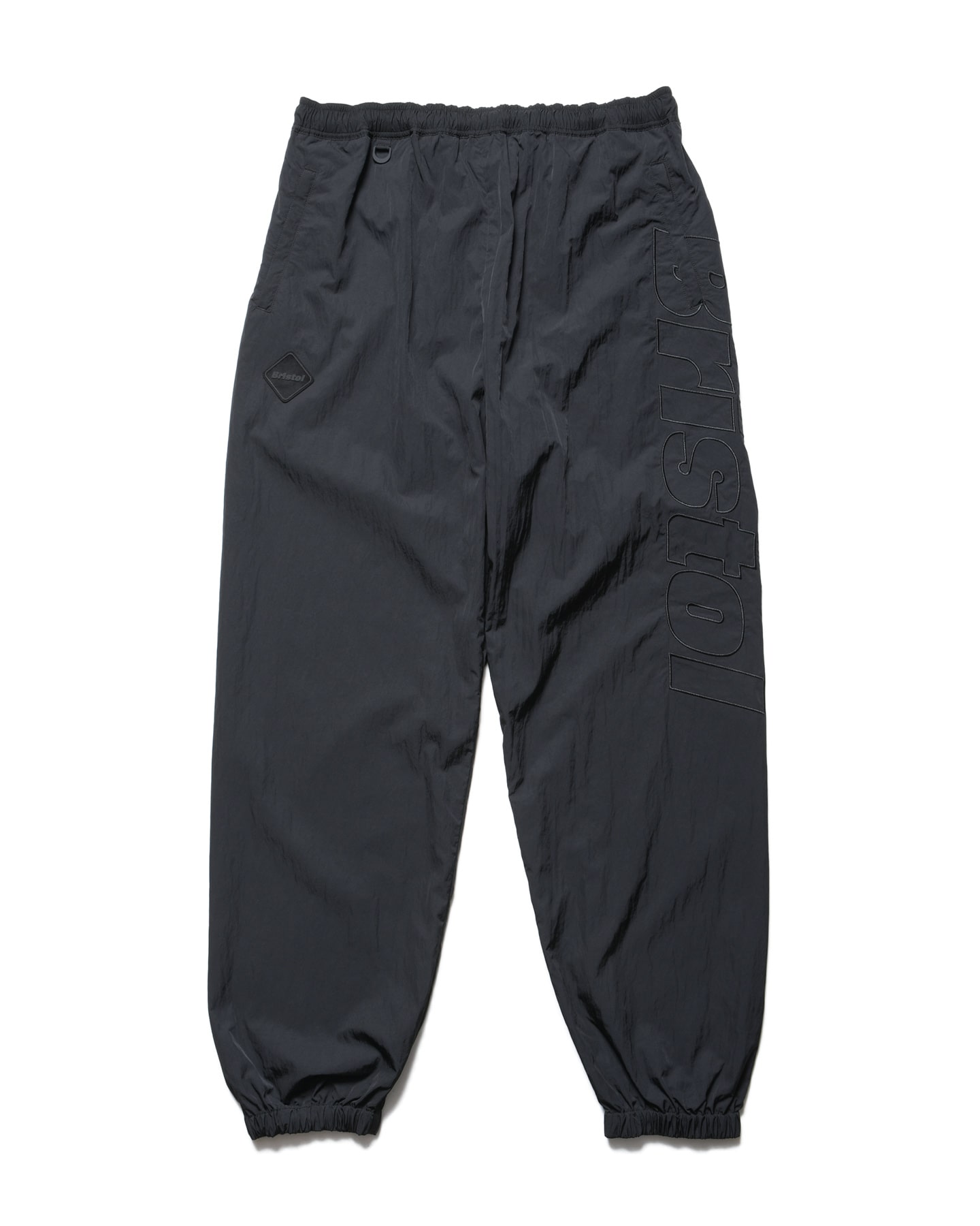 SOPH. | BIG LOGO NYLON EASY PANTS(M BLACK):