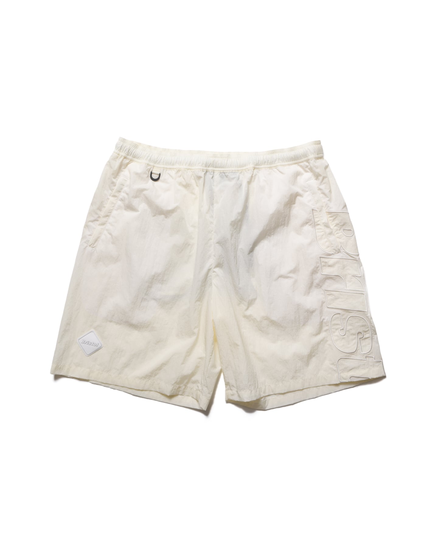 SOPH. | BIG LOGO NYLON EASY SHORTS(M OFF WHITE):