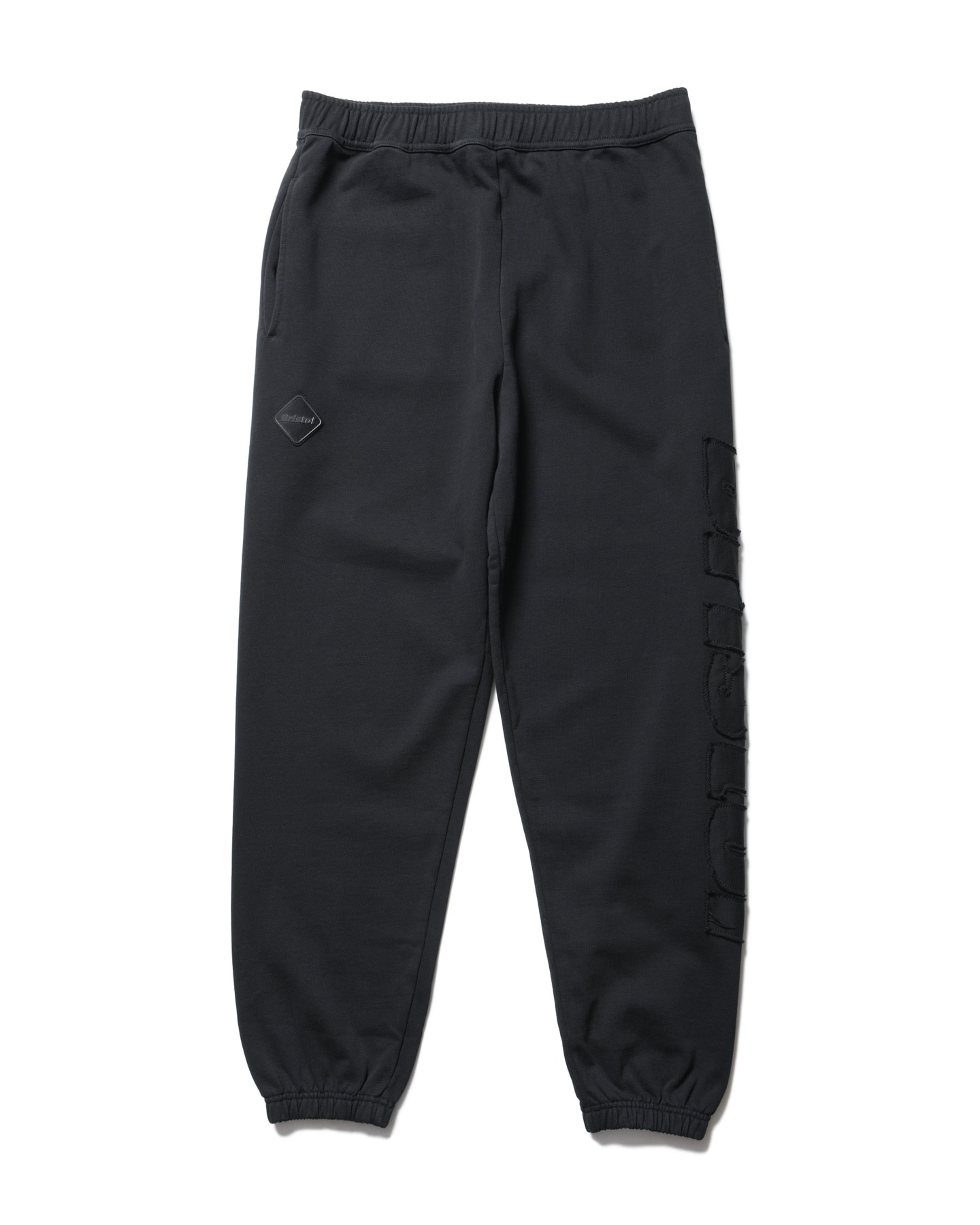 SOPH. | CUT-OFF LOGO SWEAT PANTS(M BLACK):