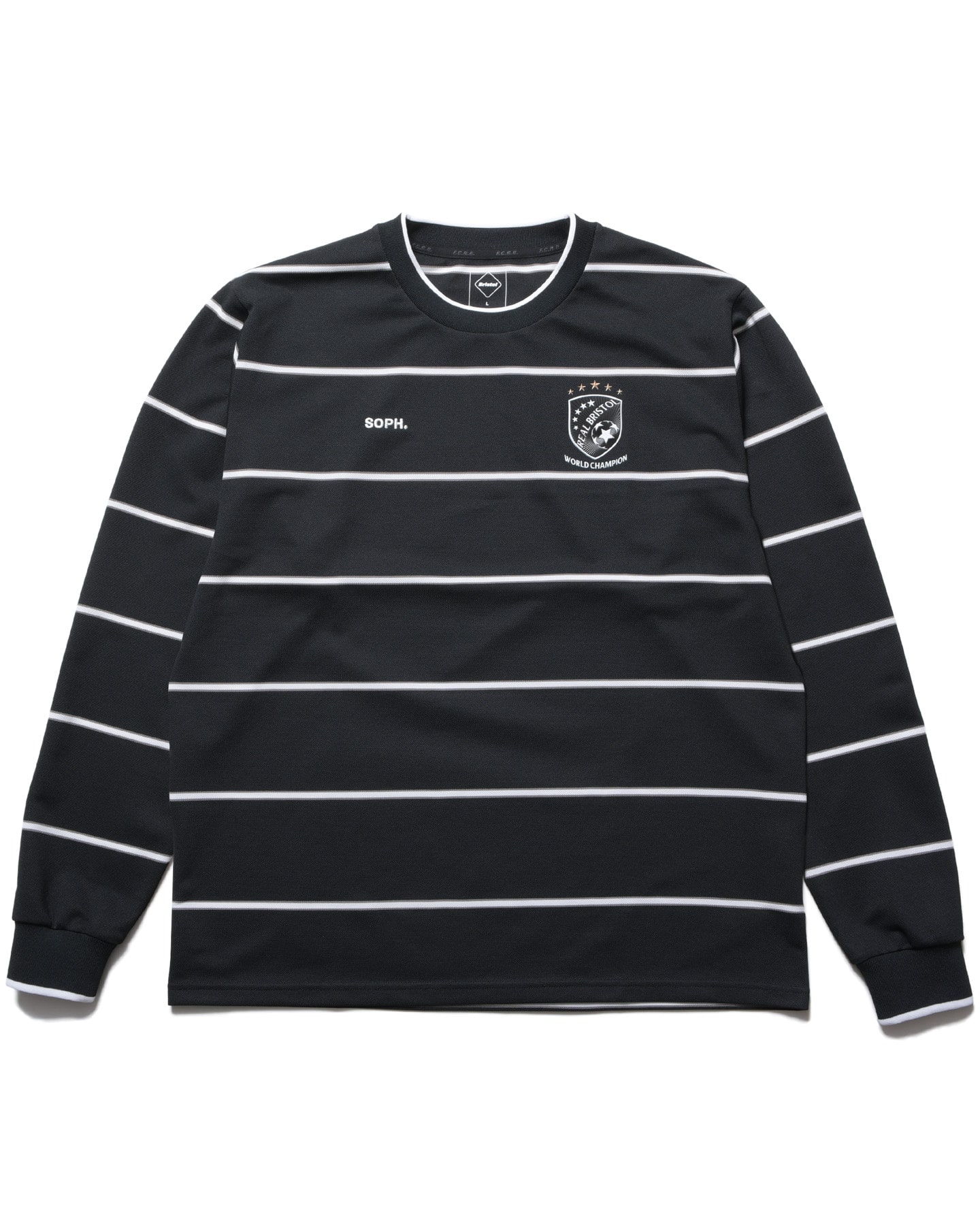 SOPH. | CHAMPIONS BORDER L/S GAME SHIRT(XL BLACK):