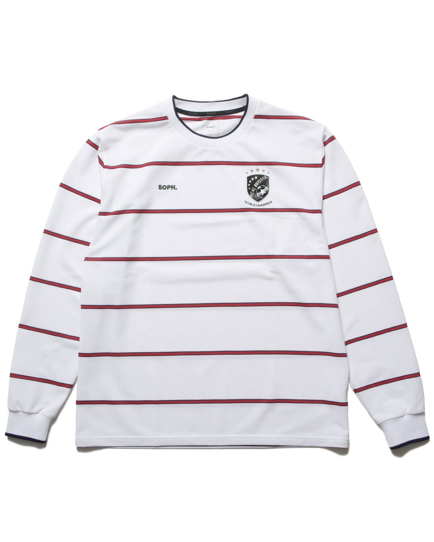 SOPH. | CHAMPIONS BORDER L/S GAME SHIRT(M WHITE):