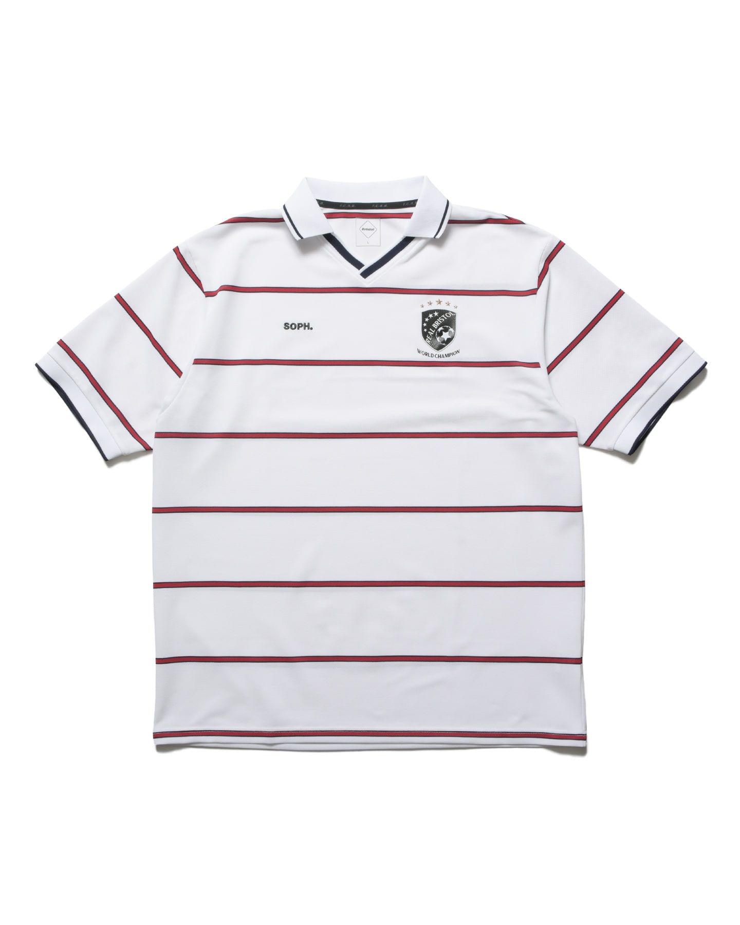 SOPH. | CHAMPIONS BORDER S/S GAME SHIRT(M WHITE):