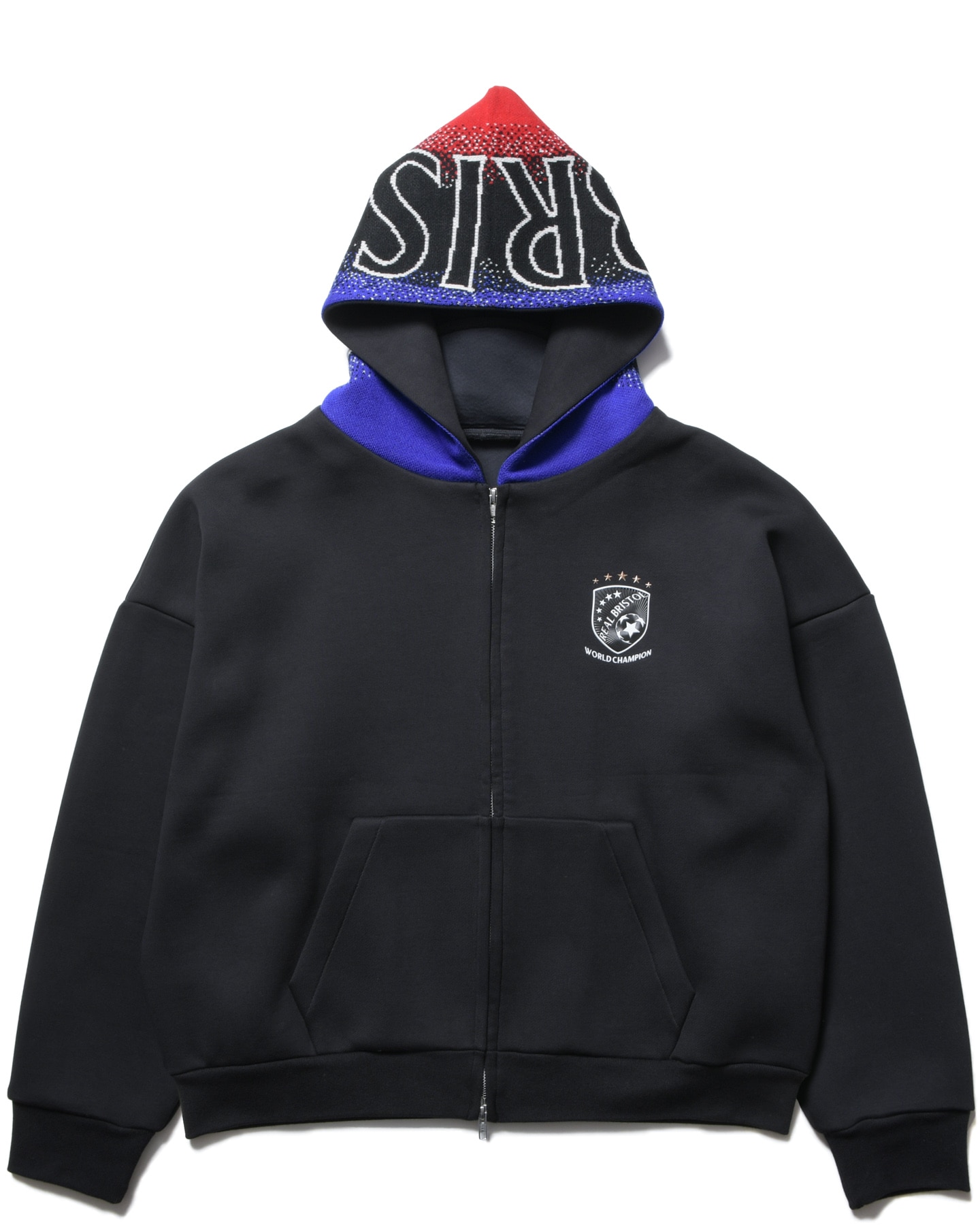 SOPH. | CHAMPIONS BONDING SWEAT ZIP-UP HOODIE(M BLACK):