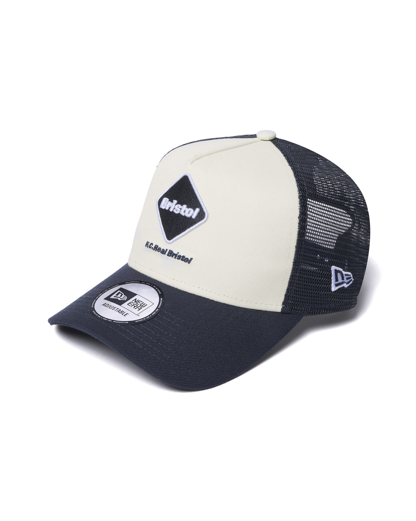 SOPH. | NEW ERA EMBLEM 9FORTY A-FRAME MESH CAP(FREE OFF WHITE):