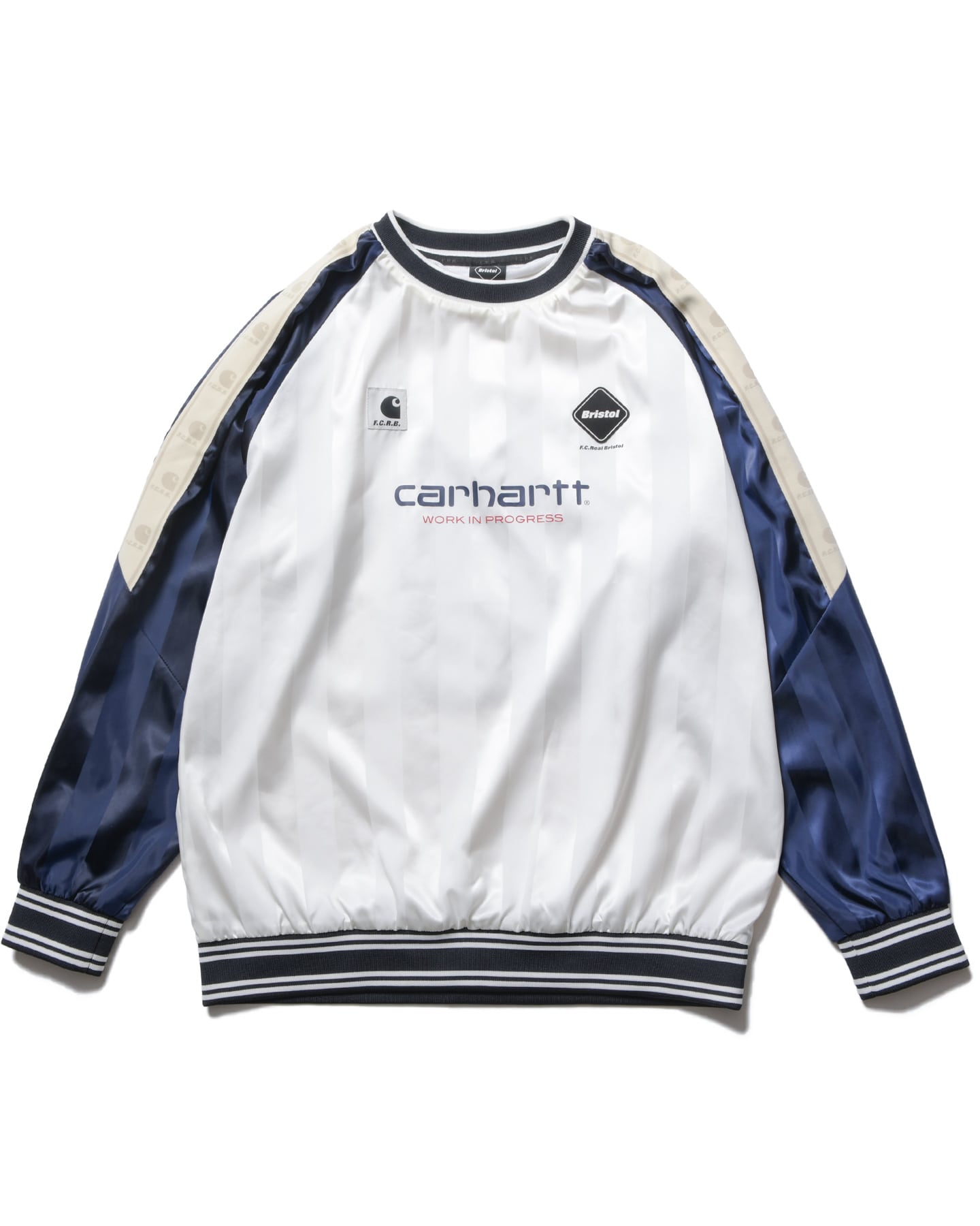 Bristol ピステ・ウィンドブレーカー SOPH. SOPH. | Carhartt WIP WARM-UP PISTE(M WHITE):