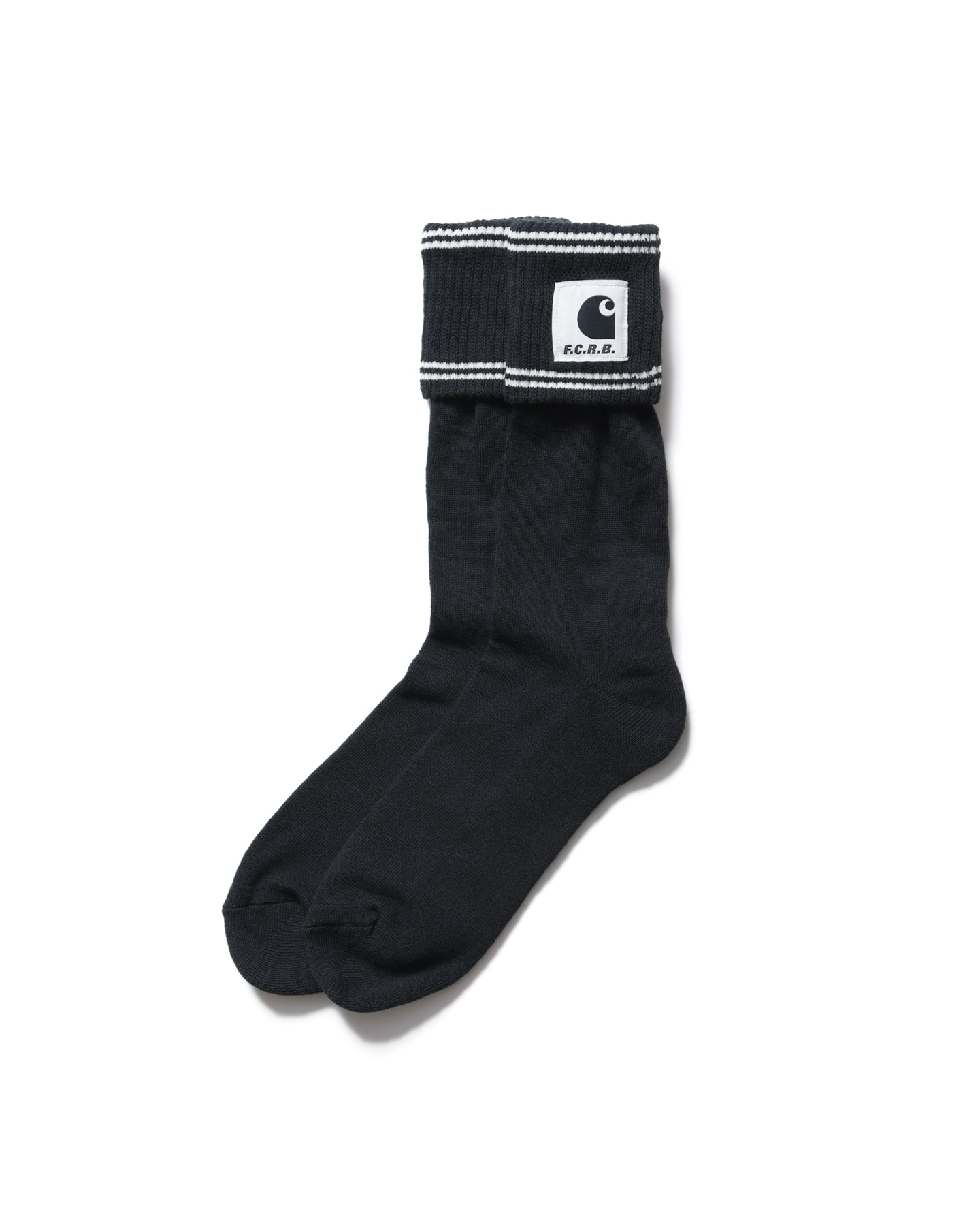 SOPH. | Carhartt WIP CUFF SOCKS(M (25-27cm) BLACK):