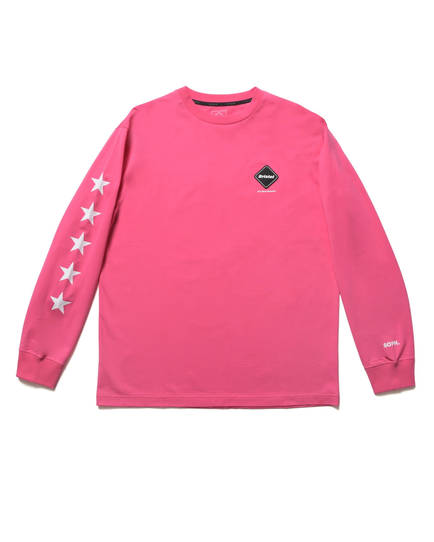 トップス fcrb 5-STAR L/S TEE SOPH. | 5-STAR L/S TEE(M PINK):