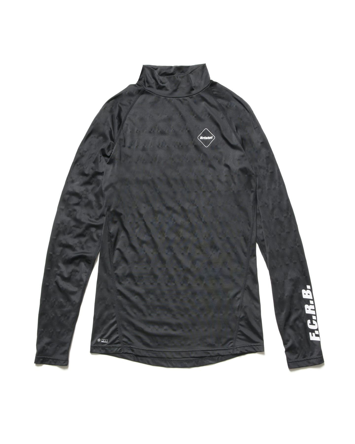 SOPH. | FREEZE TECH MOCKNECK L/S TOP(M BLACK):