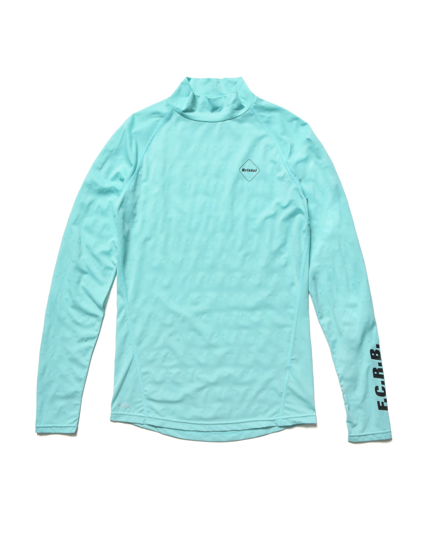 SOPH. | FREEZE TECH MOCKNECK L/S TOP(M TURQUOISE):