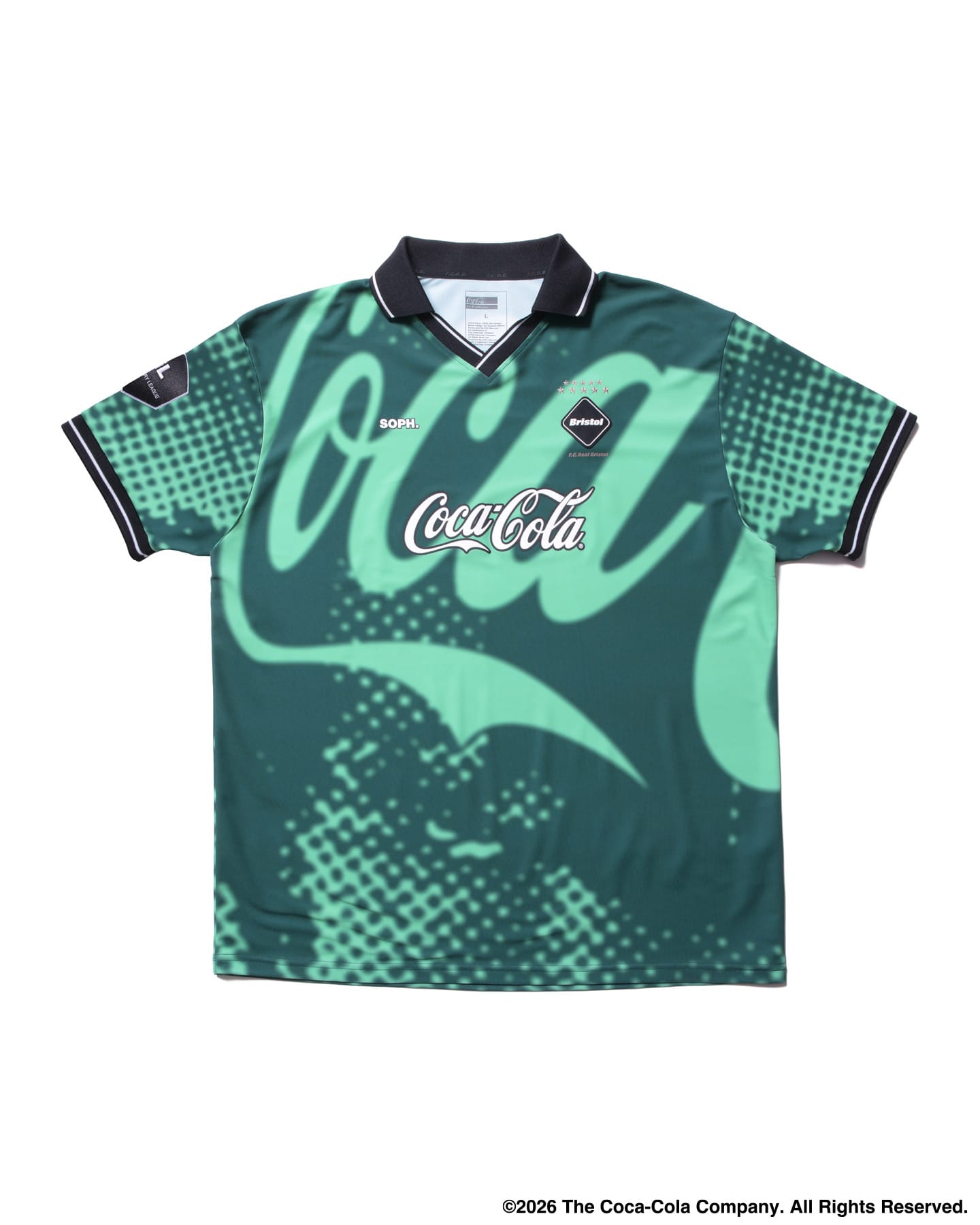 SOPH. | Coca-Cola RETRO GAME SHIRT(L GREEN):