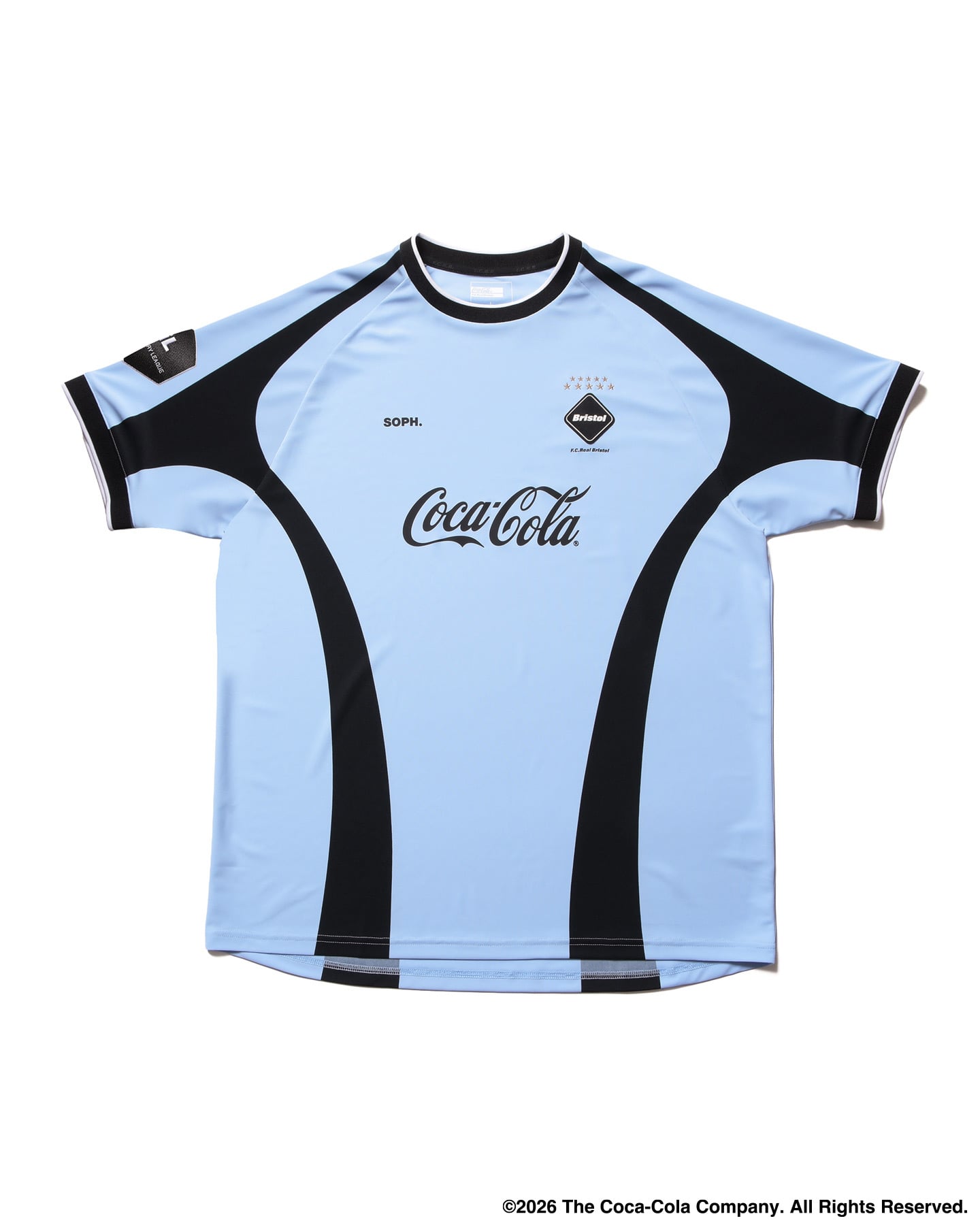 SOPH. | Coca-Cola RETRO GAME SHIRT(M LIGHT BLUE):