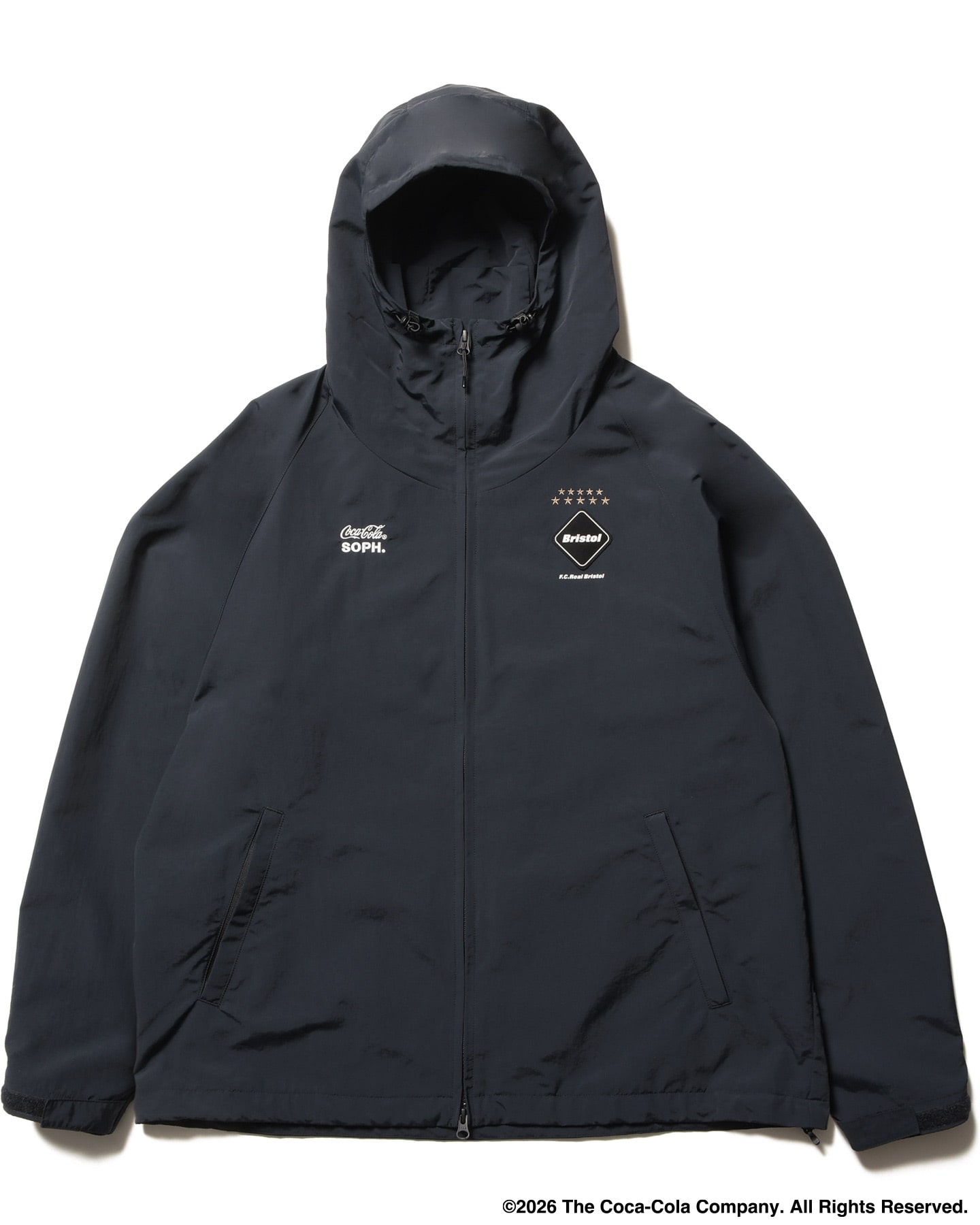 SOPH. | Coca-Cola BIG LOGO WARM-UP JACKET(M BLACK):