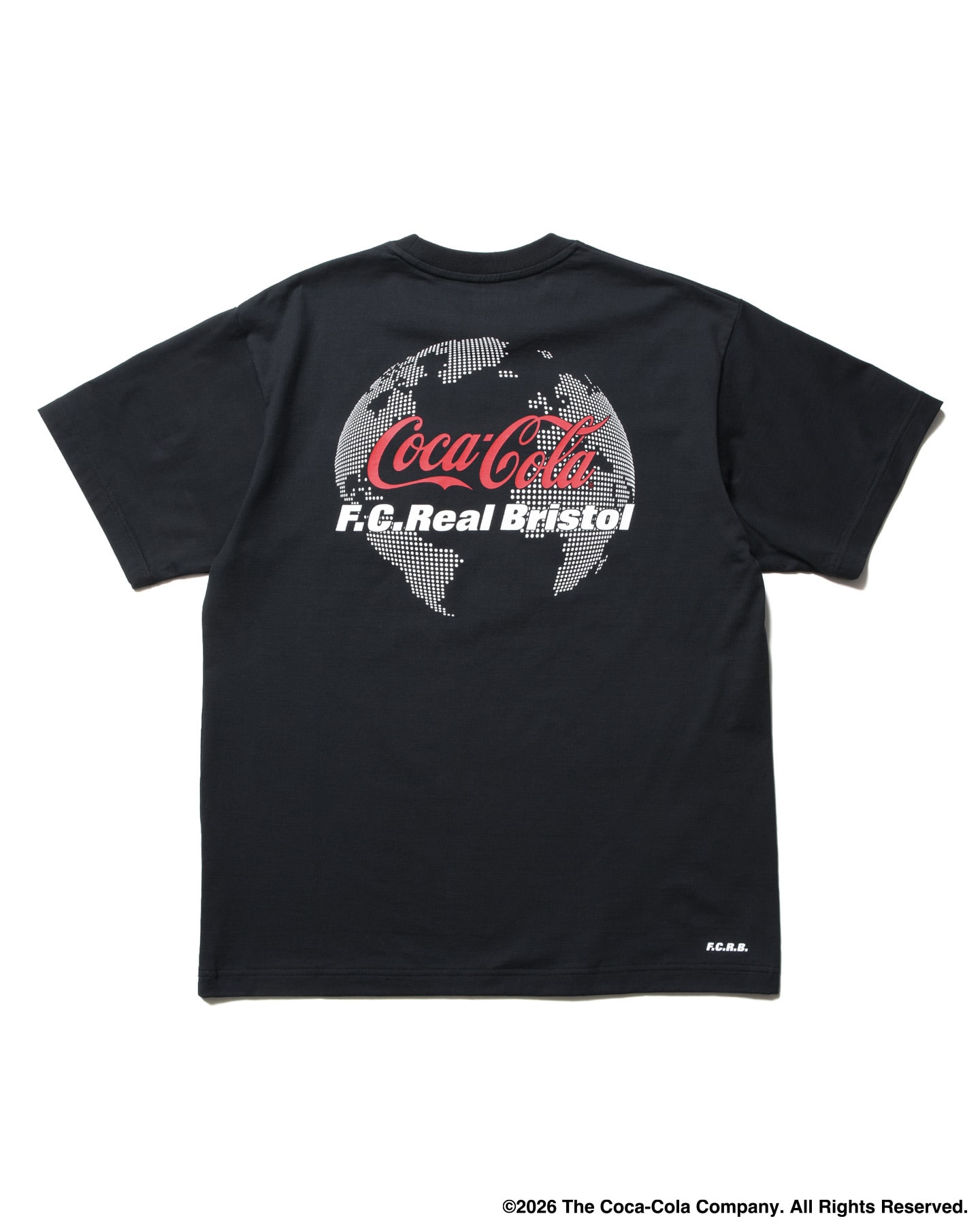 SOPH. | Coca-Cola GLOBE LOGO EMBLEM POCKET TEE(M BLACK):