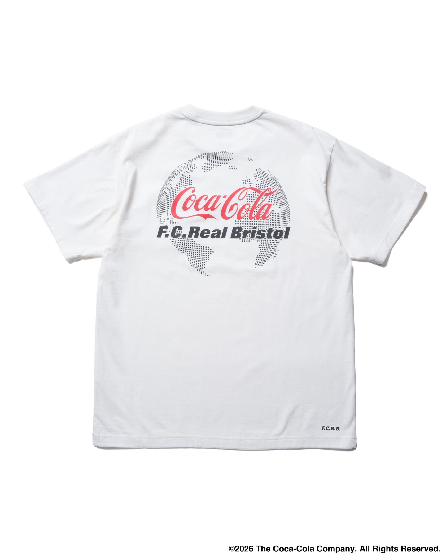 SOPH. | Coca-Cola GLOBE LOGO EMBLEM POCKET TEE(M WHITE):