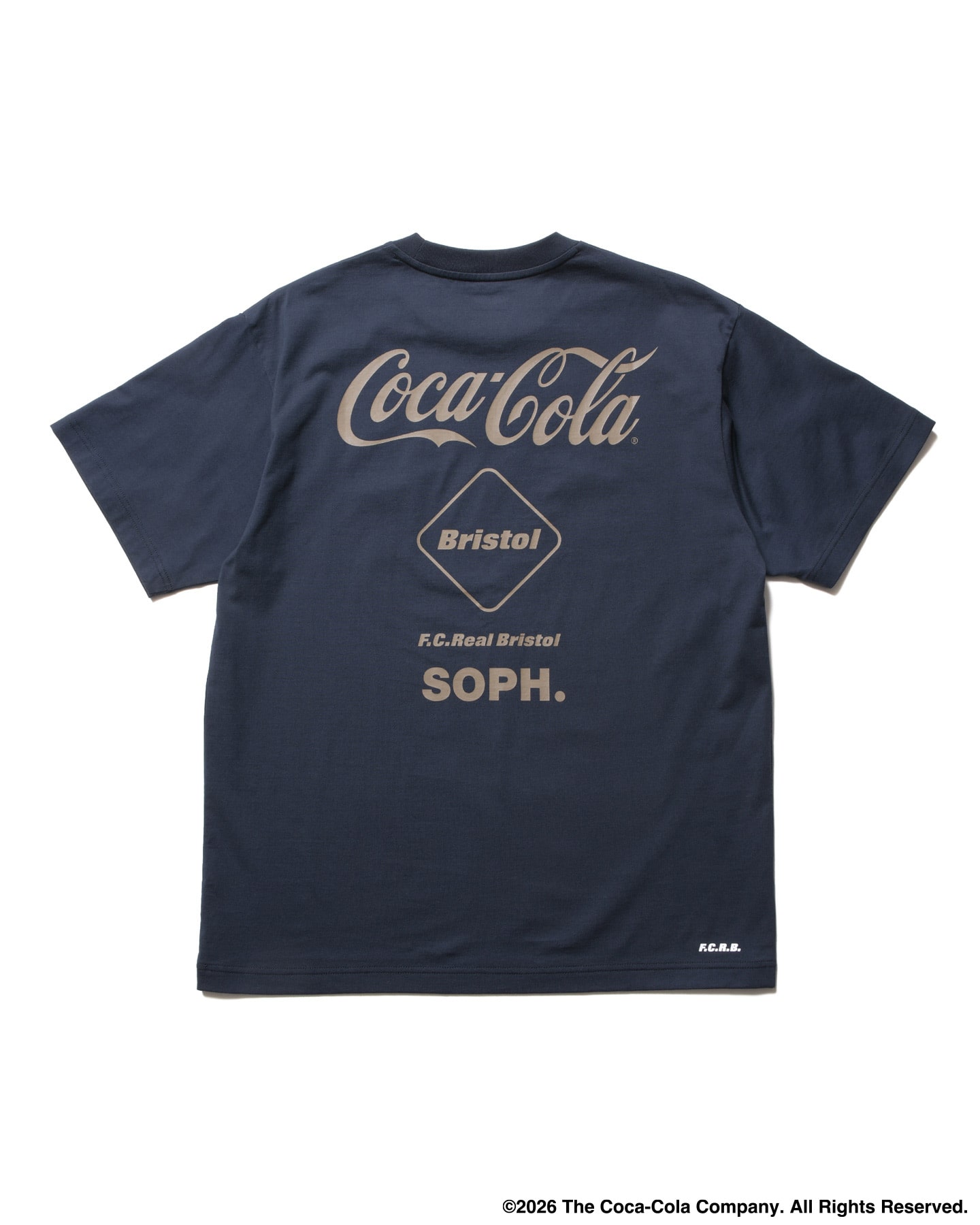 SOPH. | Coca-Cola LISTED LOGOS TEE(M NAVY):