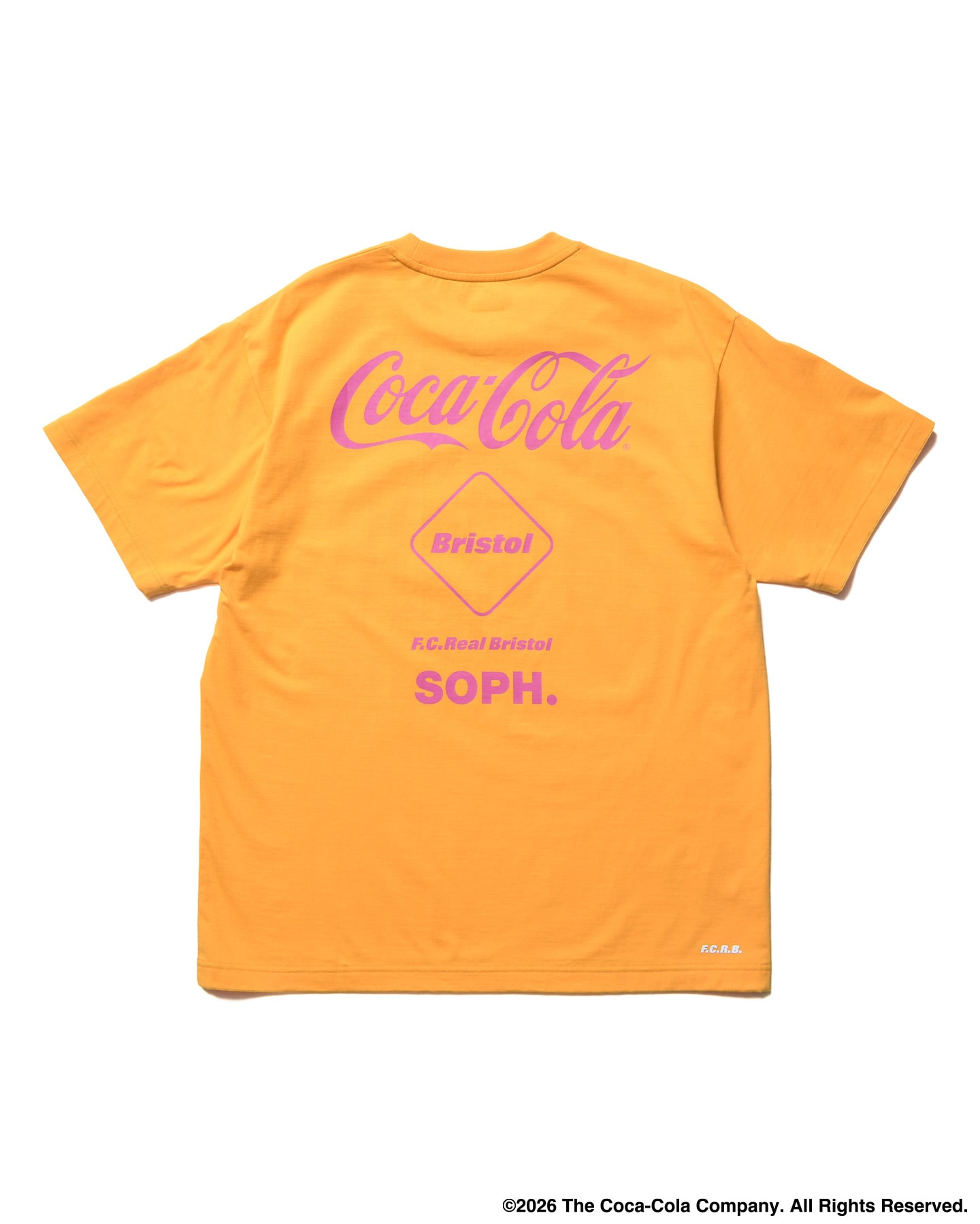 SOPH. | Coca-Cola LISTED LOGOS TEE(M ORANGE):