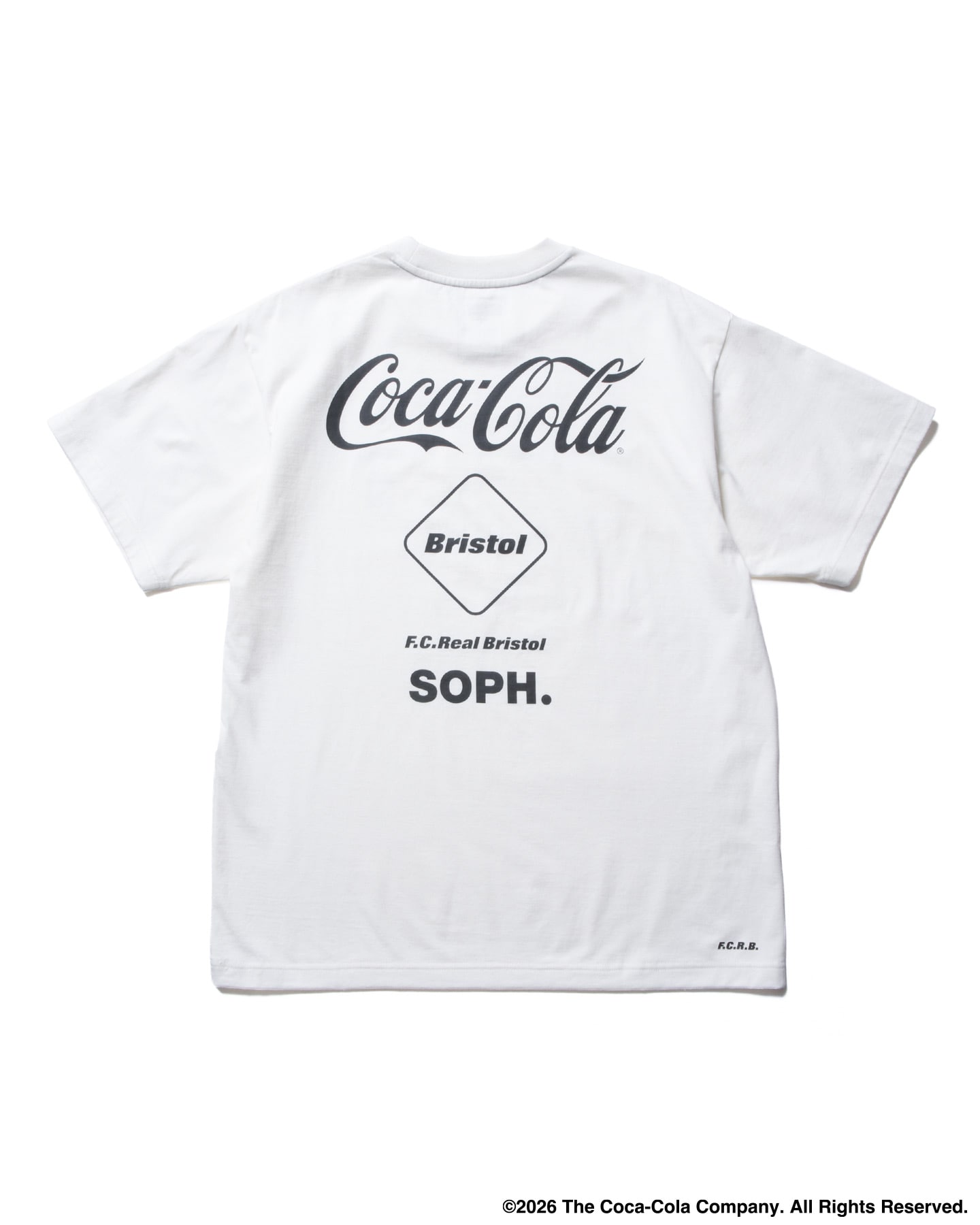 SOPH. | Coca-Cola LISTED LOGOS TEE(M WHITE):