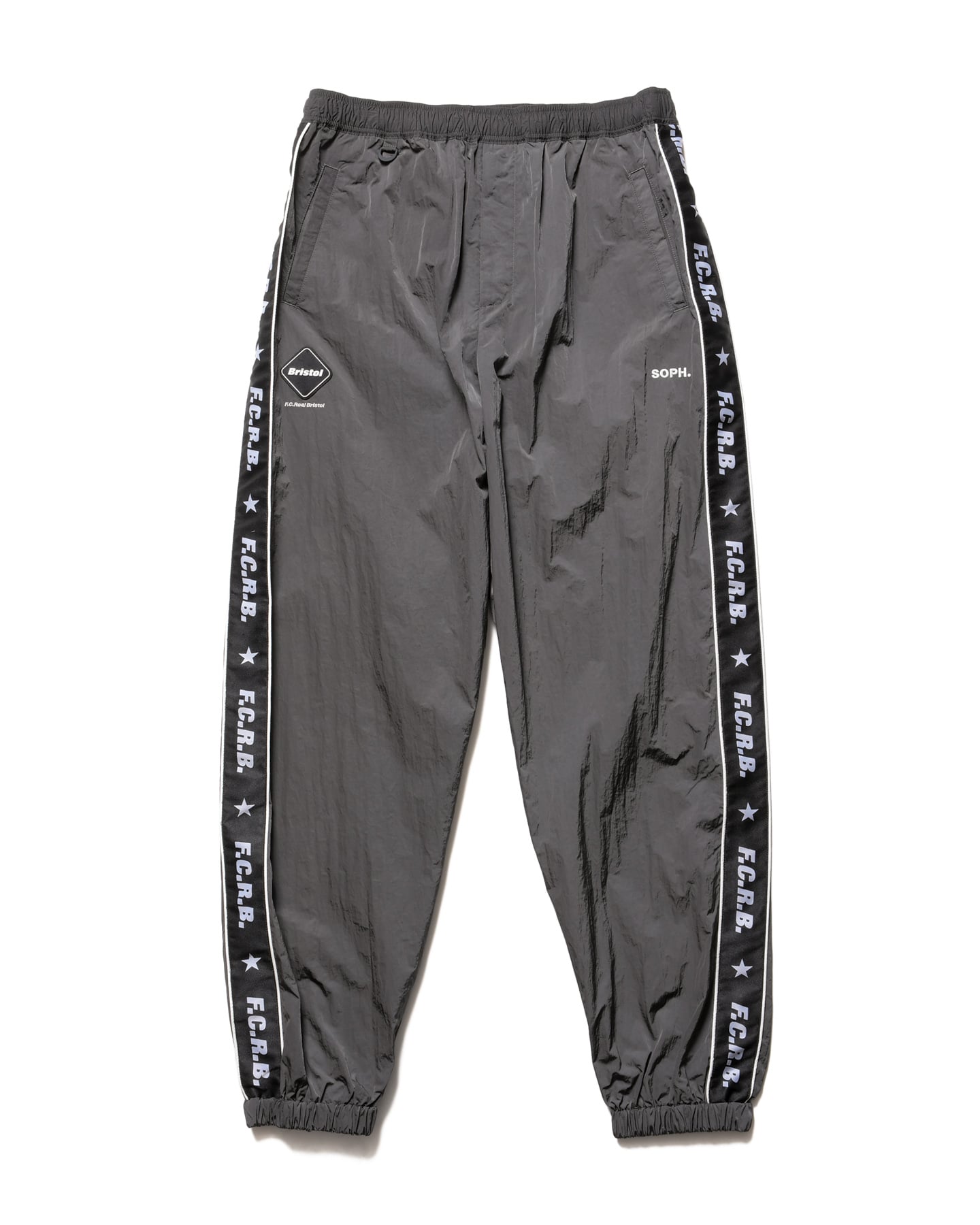 SOPH. | NYLON CHAMBRAY PRACTICE PANTS(M CHARCOAL GRAY):