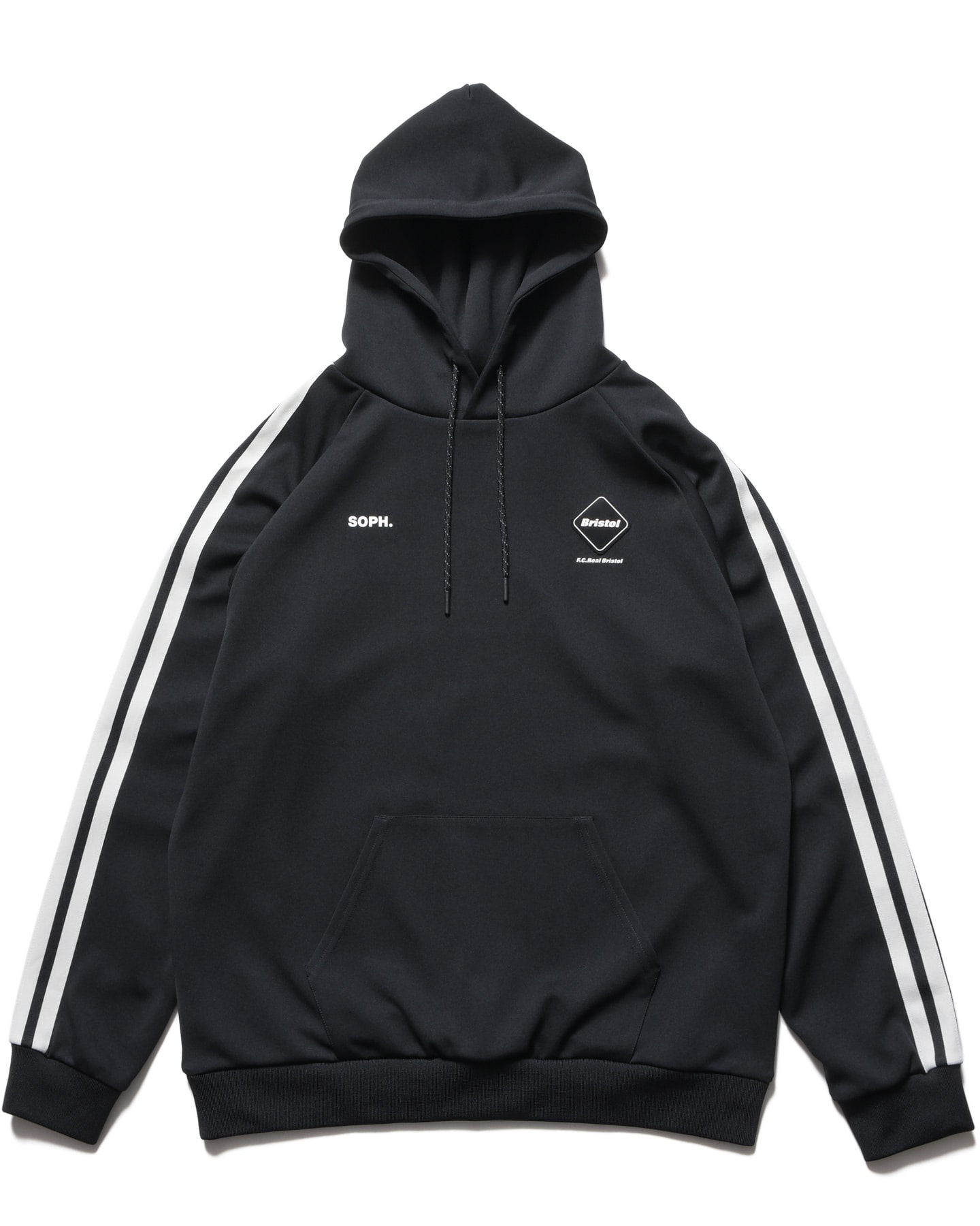 2025年✨F.C.R.B. TRAINING TRACK HOODIE XL SOPH. | TRAINING TRACK PULLOVER HOODIE(M BLACK):