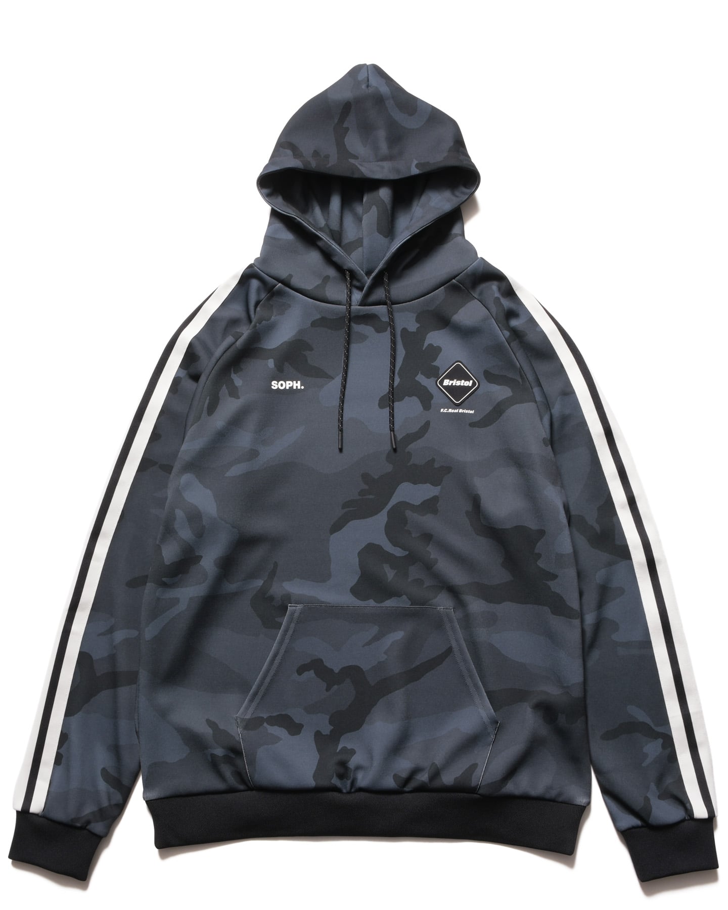 Bristol SOPH. ドット柄ナイロンパーカージャケット SOPH. | TRAINING TRACK PULLOVER HOODIE(M CAMOUFLAGE):