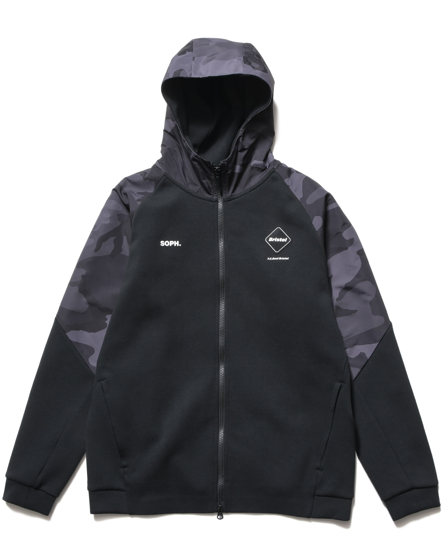 SOPH. | TECH SWEAT VENTILATION HOODIE(M CAMOUFLAGE):
