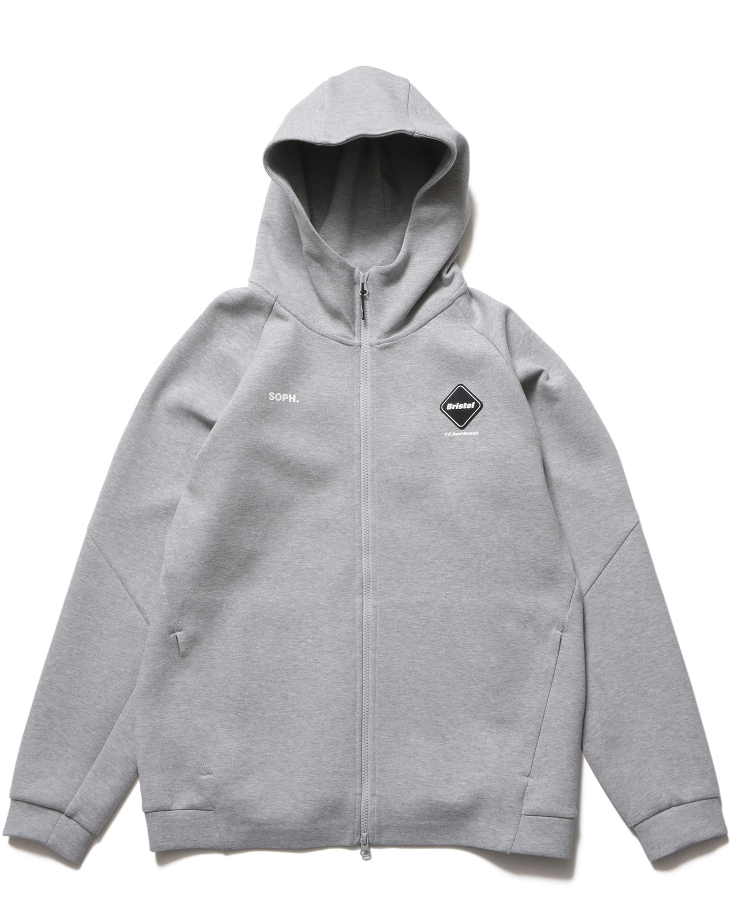 SOPH. | TECH SWEAT VENTILATION HOODIE(M GRAY):