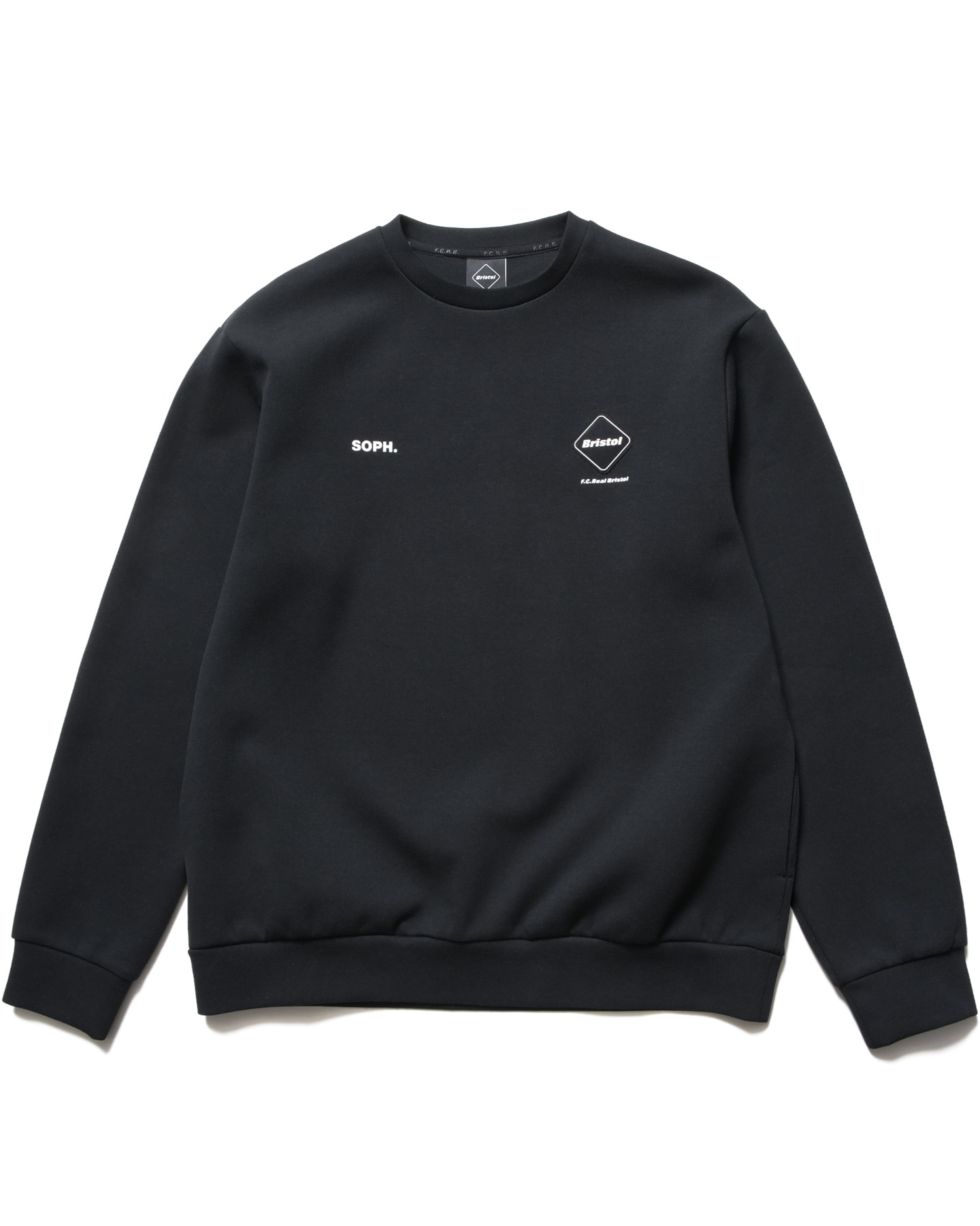 SOPH. | TECH SWEAT CREWNECK TOP(M BLACK):