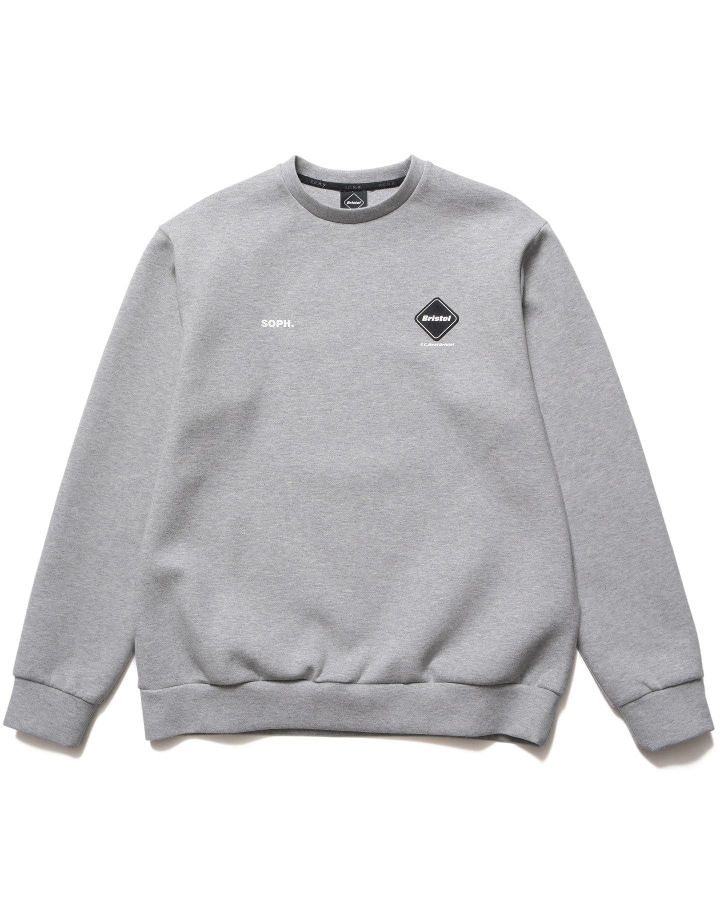 SOPH. | TECH SWEAT CREWNECK TOP(M GRAY):