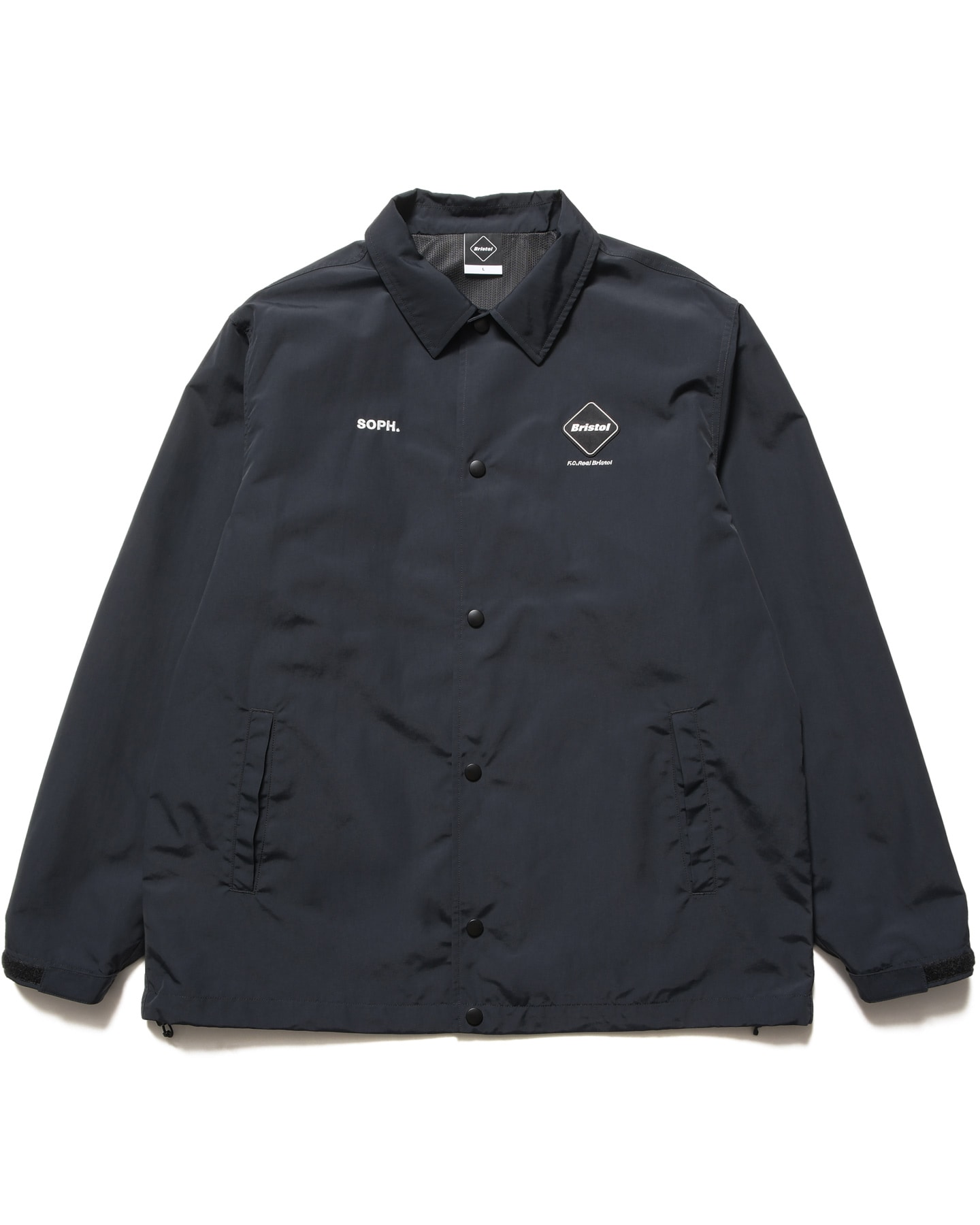 SOPH. | SUPPLEX NYLON COACH JACKET(M BLACK):
