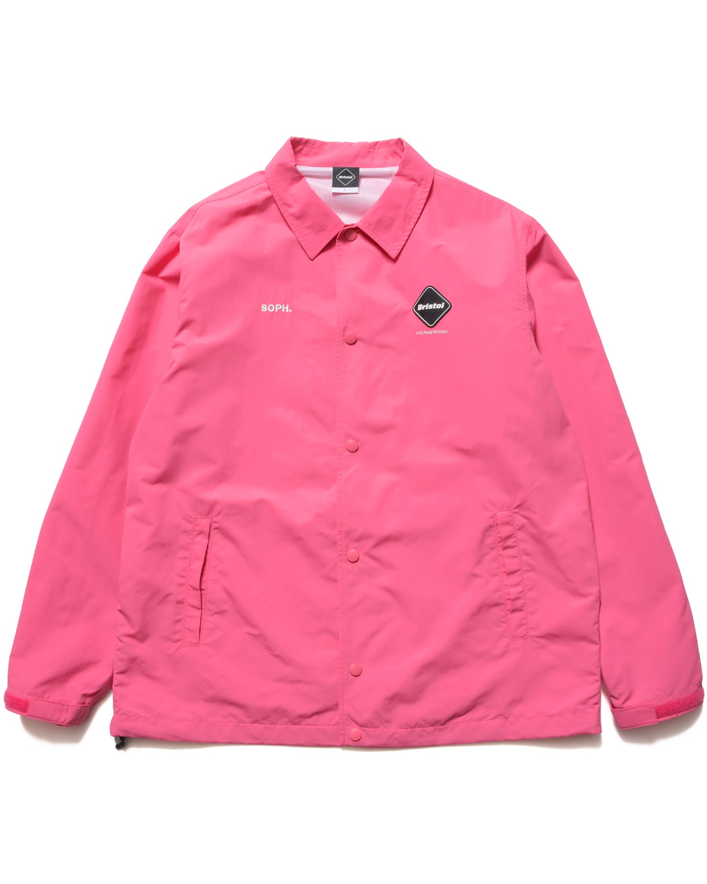 【限定品】Coachコーチ スタジャン Mサイズ 日本未発売 ピンク ※値下不可 SOPH. | SUPPLEX NYLON COACH JACKET(M PINK):