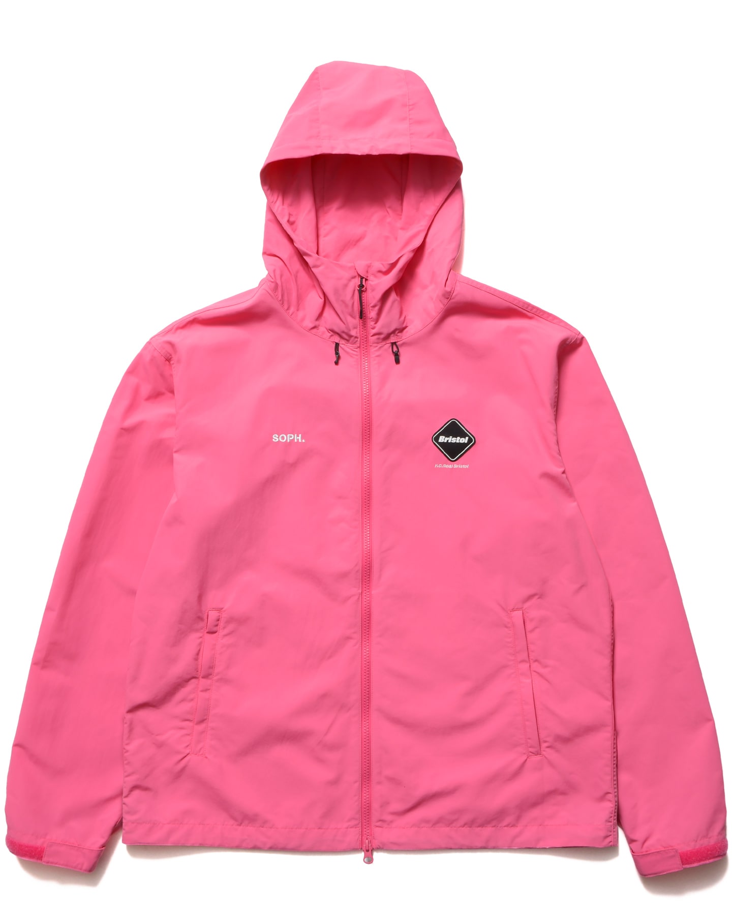 SOPH. | SUPPLEX NYLON HOODED BLOUSON(M PINK):