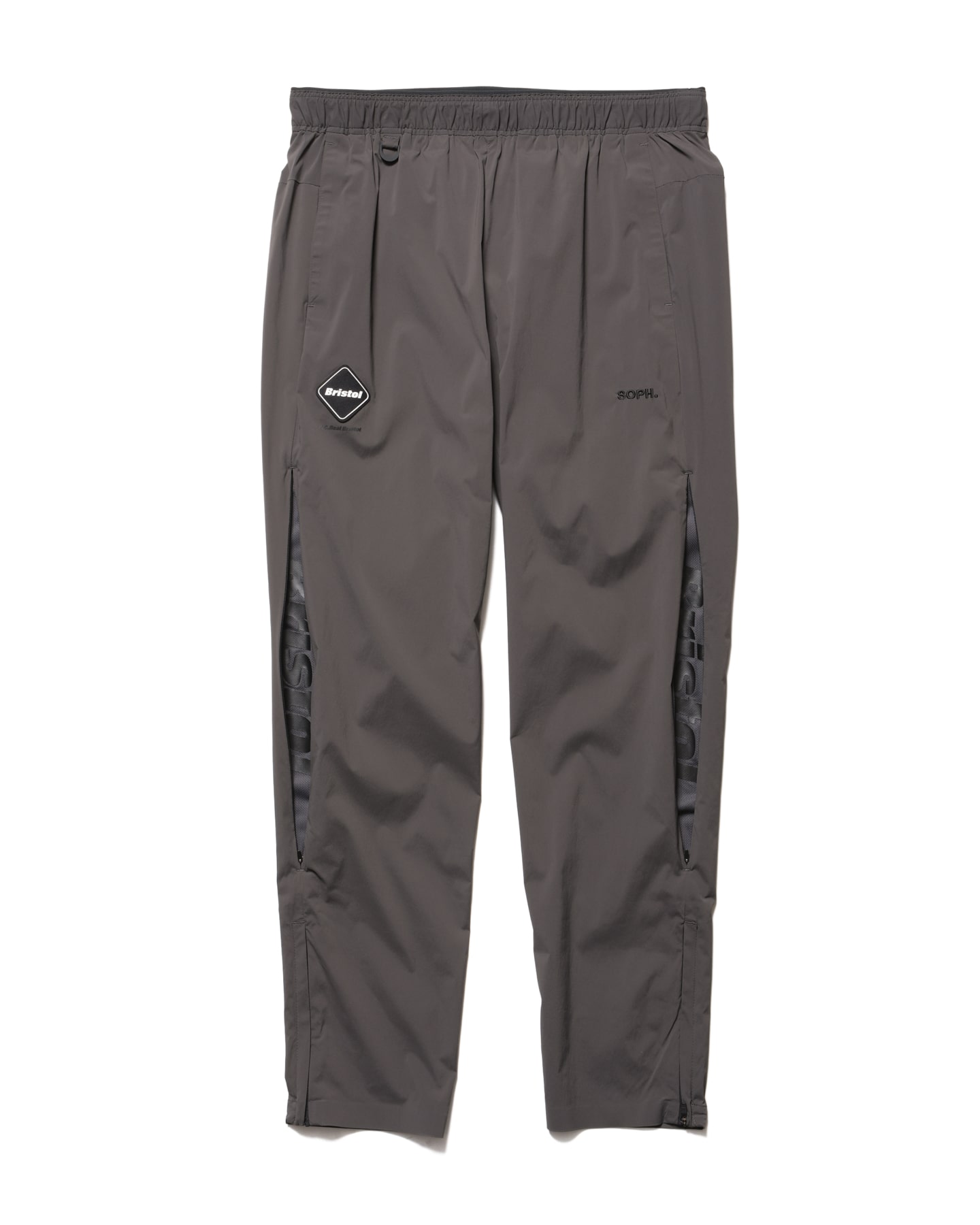 美品 F.C.R.B CORDURA STRETCH TEAM TRACK SOPH. | CORDURA STRETCH VENTILATION TAPERED PANTS(M CHARCOAL GRAY):