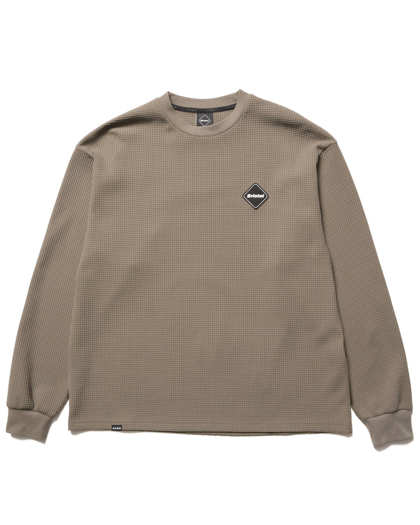 SOPH. | TECH WAFFLE LOUNGE L/S TOP(M GREIGE):