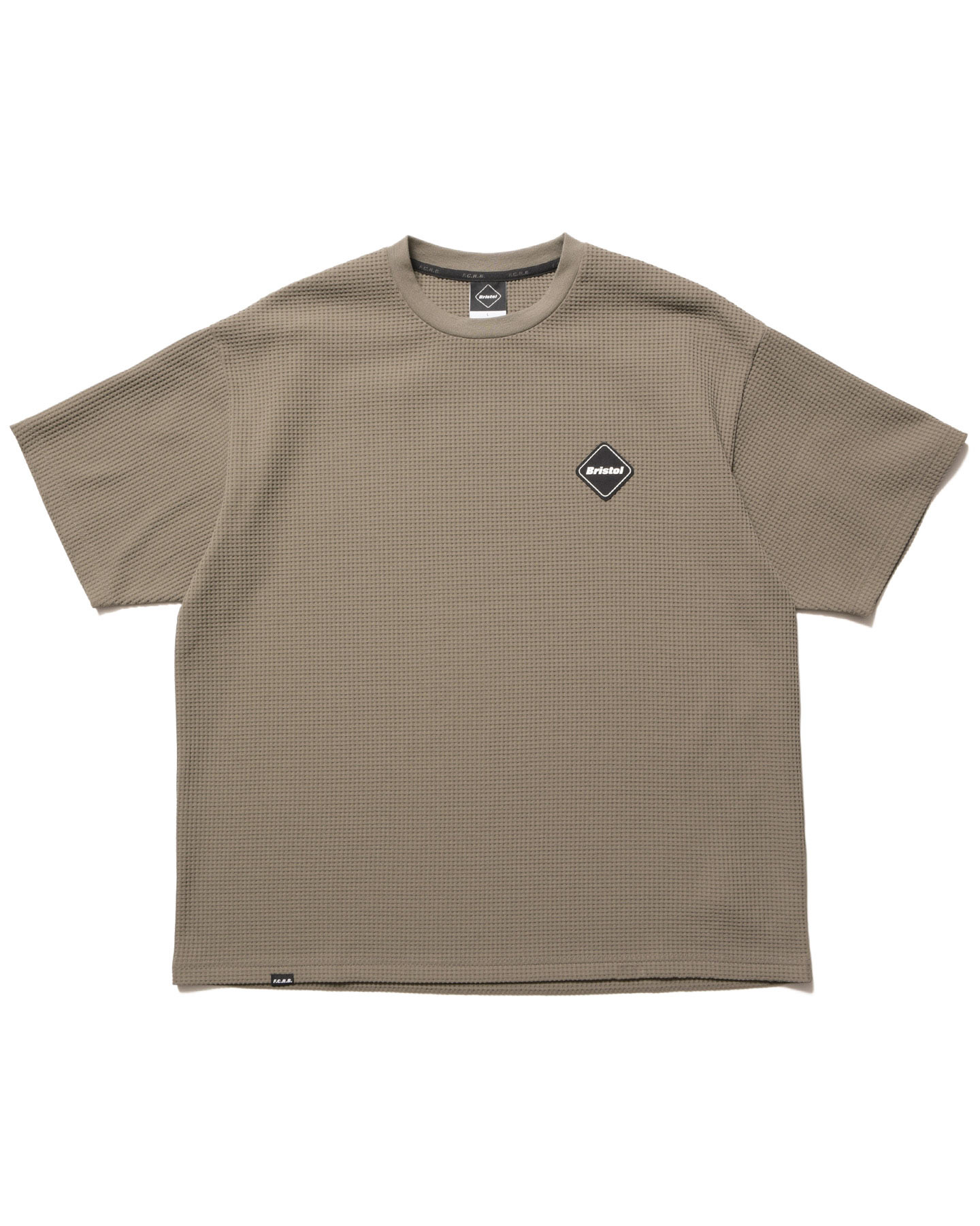 SOPH. | TECH WAFFLE LOUNGE S/S TOP(M GREIGE):
