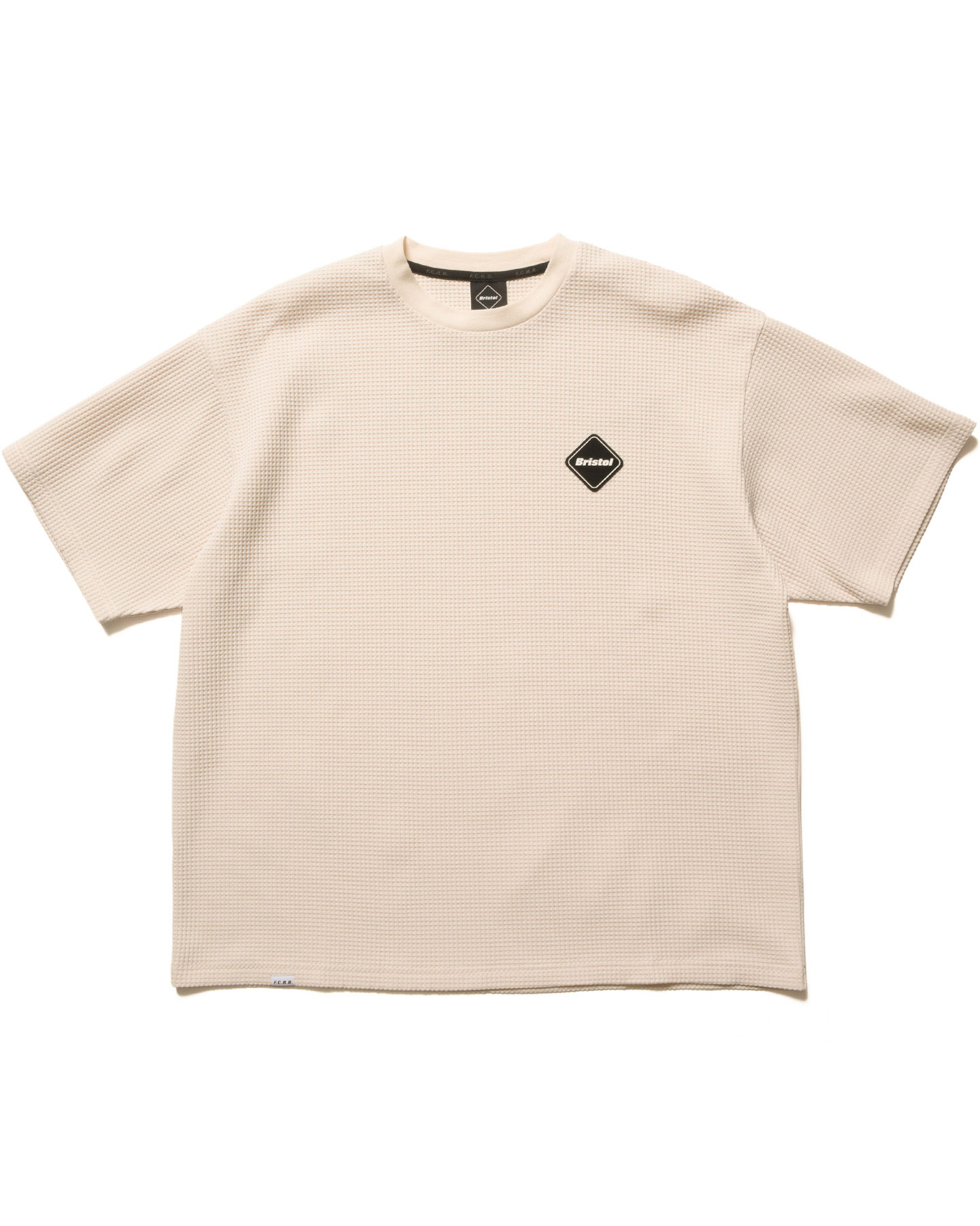 SOPH. | TECH WAFFLE LOUNGE S/S TOP(M OFF WHITE):