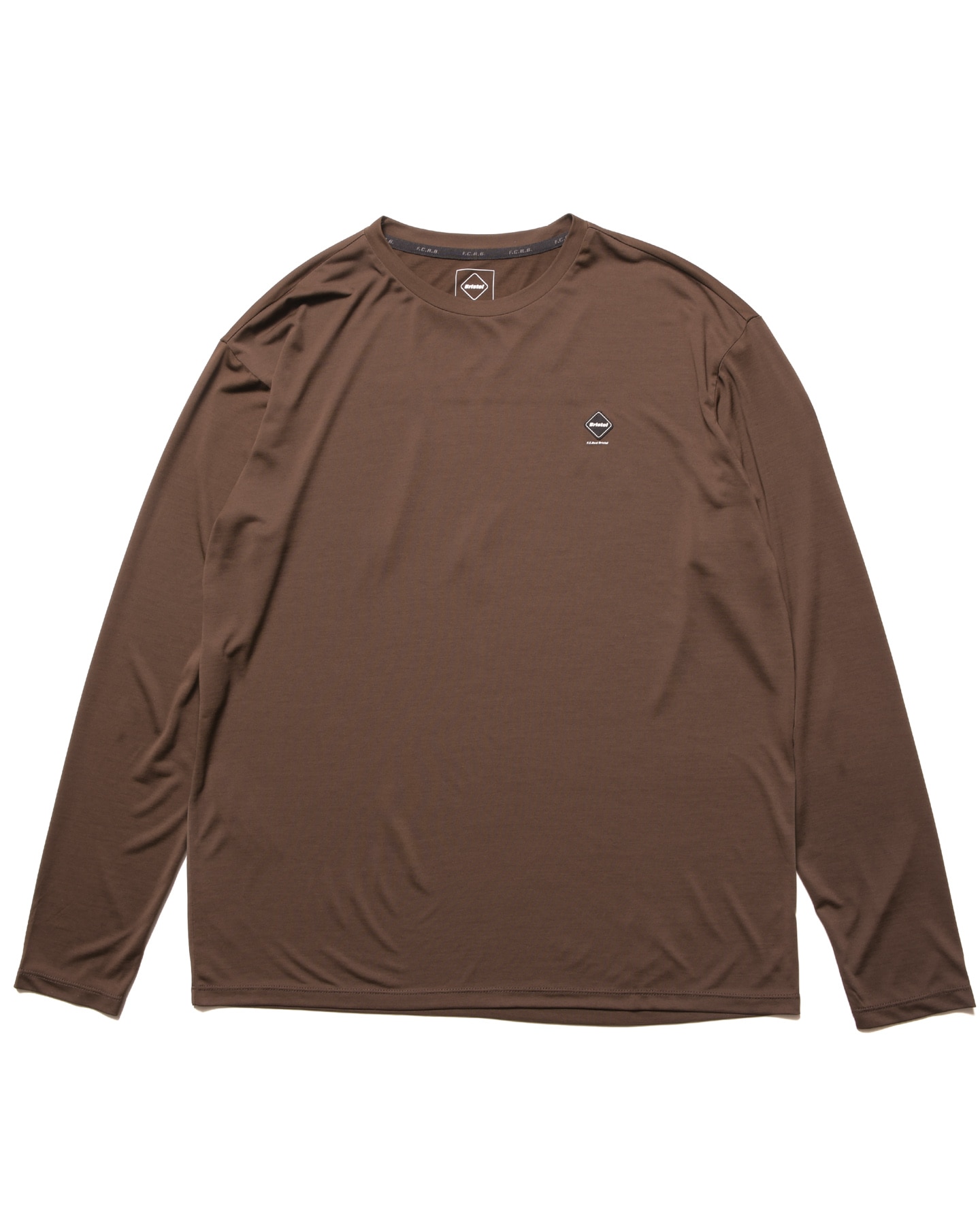 SOPH. | REFLECTIVE LOGO TECH DRY L/S TEE(XL BROWN):
