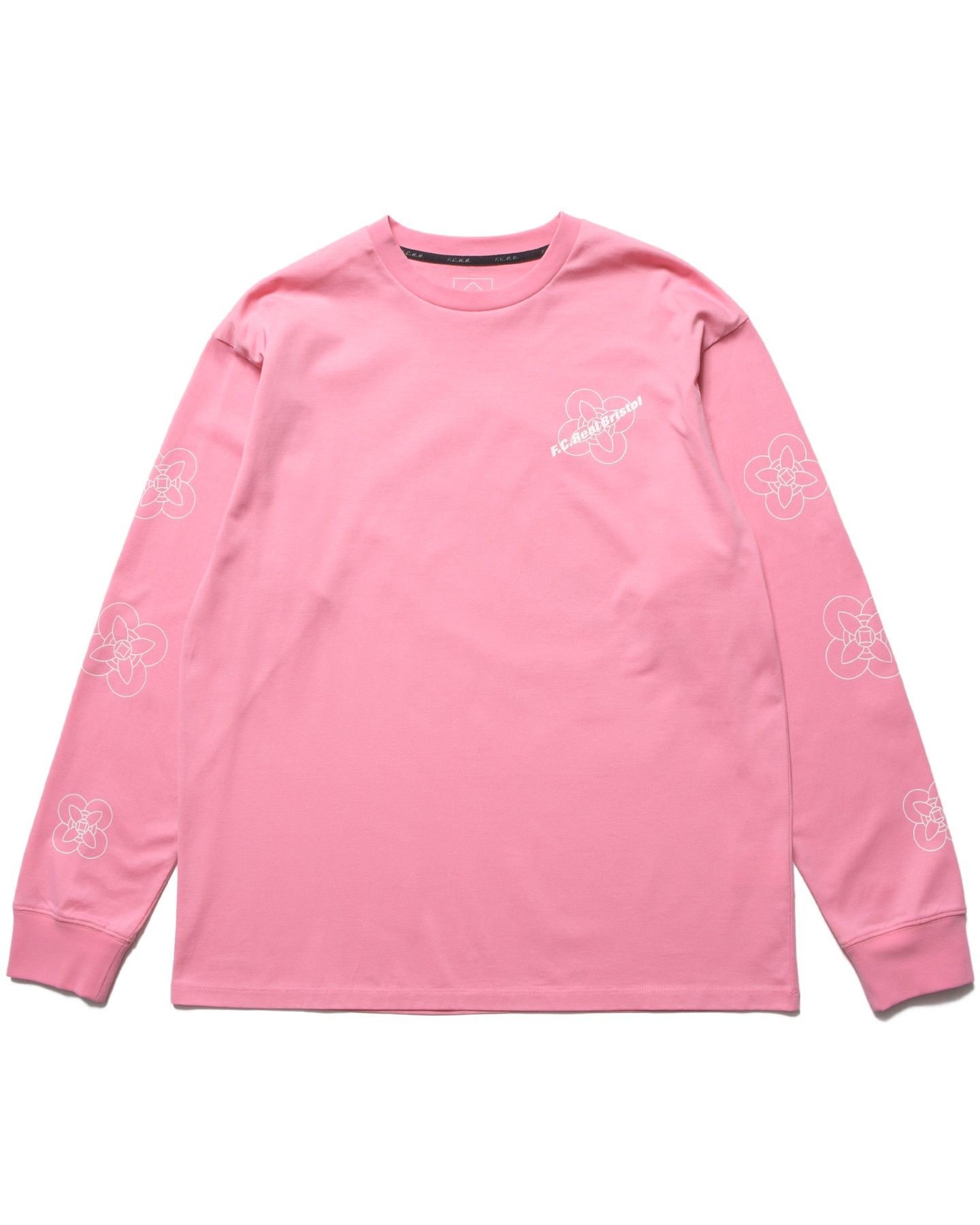 F.C.R.B. Bristol 長袖Tシャツ ピンク スターロゴ SOPH. | 56STARS L/S TEE(M PINK):