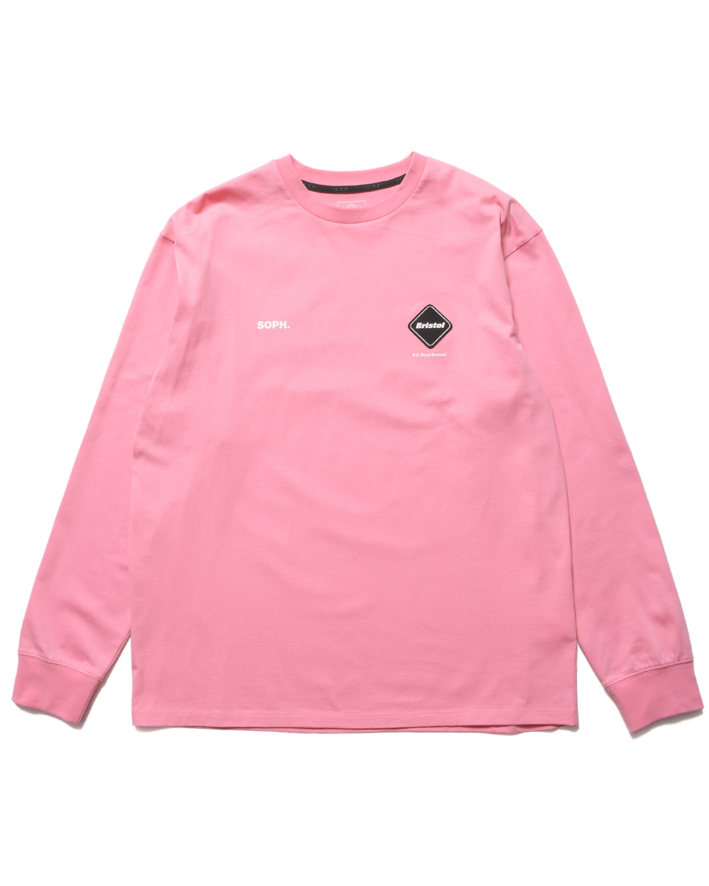 SOPH. | AUTHENTIC L/S TEE(M PINK):