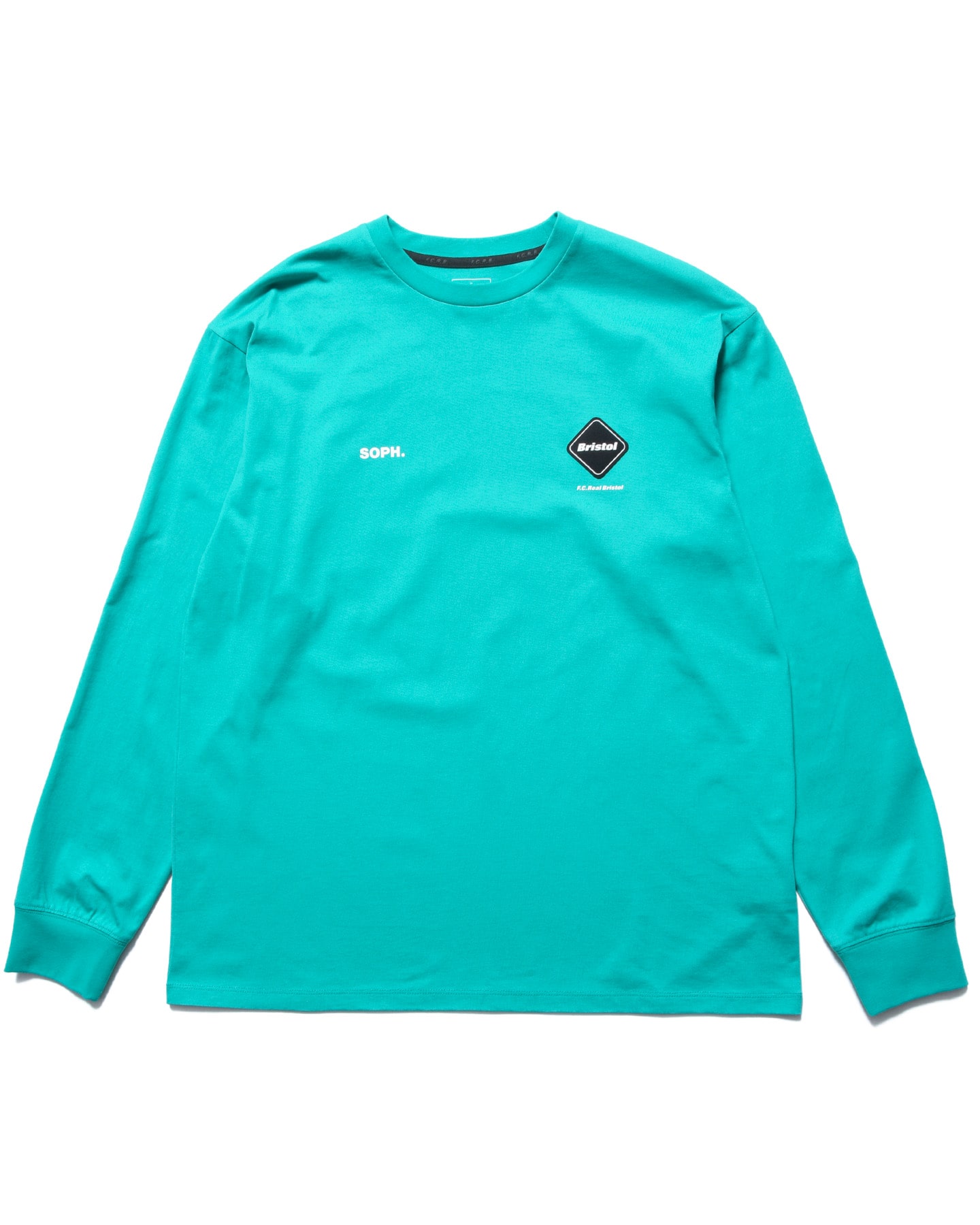 SOPH. | AUTHENTIC L/S TEE(M TURQUOISE):
