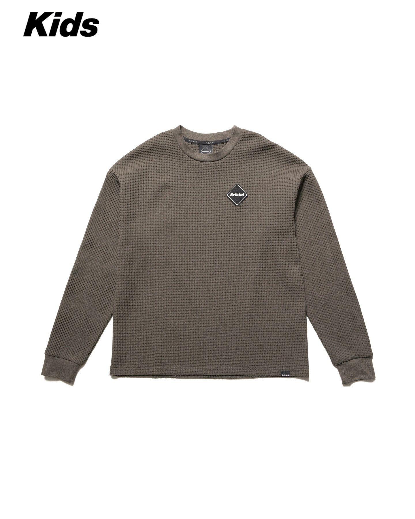 SOPH. | TECH WAFFLE L/S LOUNGE TOP(M(120-130) BROWN):