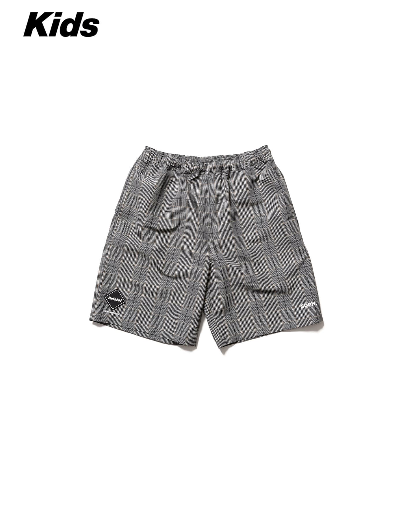 SOPH. | PLAID PRACTICE SHORTS(M(120-130) GRAY):